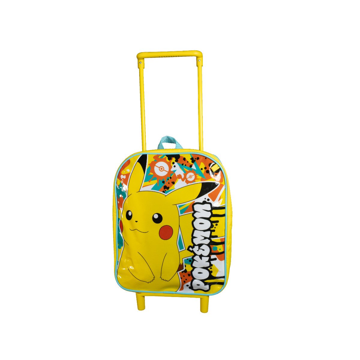POKÉMON Kinderrucksack Kinder Trolley 30 cm groß Rucksack mit Pikachu Motiv und Ziehgriff (1-tlg)