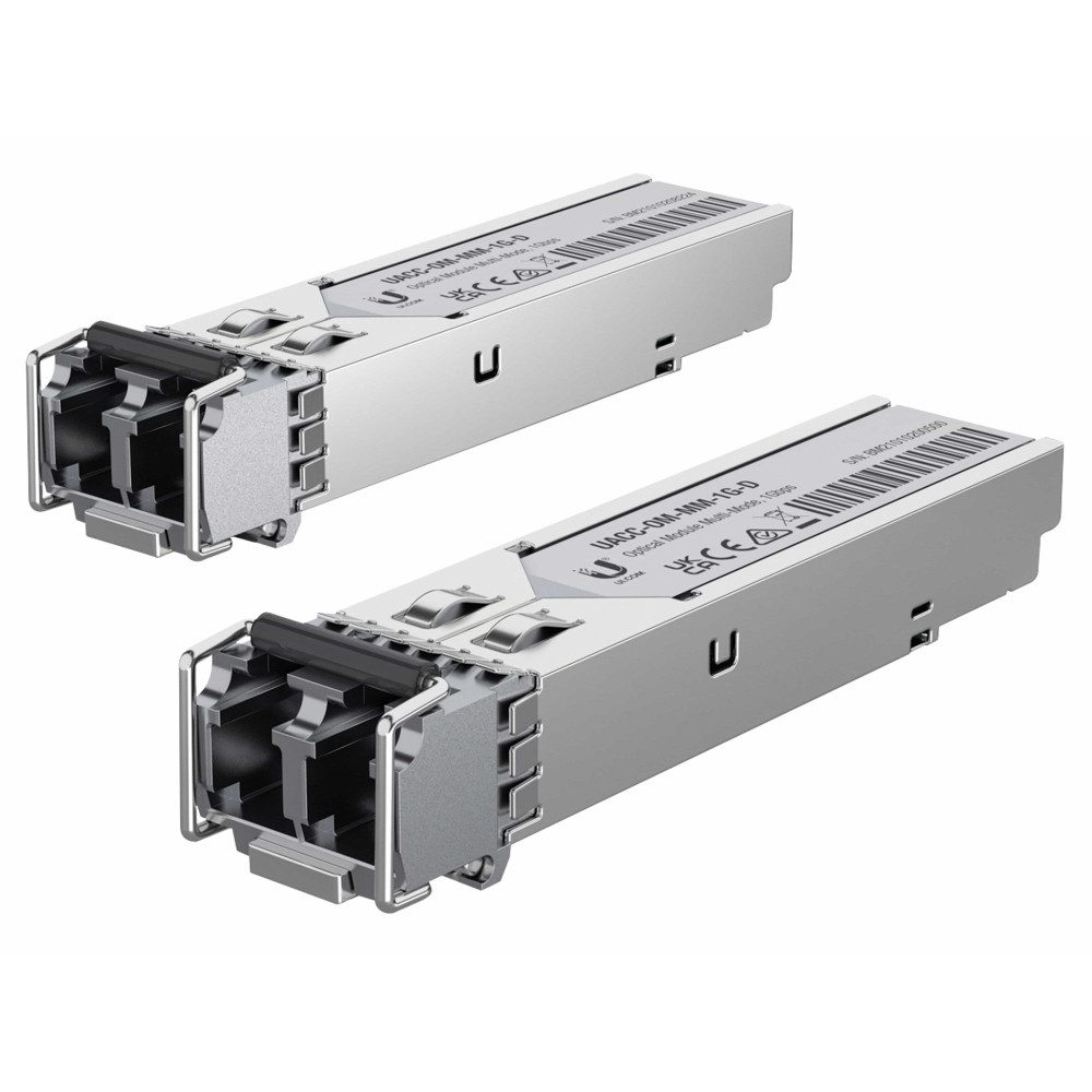 Ubiquiti Networks Ubiquiti UACC-OM-MM-1G-D-2 SFP zu RJ45 Transceiver 1G Netzwerkmodul Netzwerk-Switch