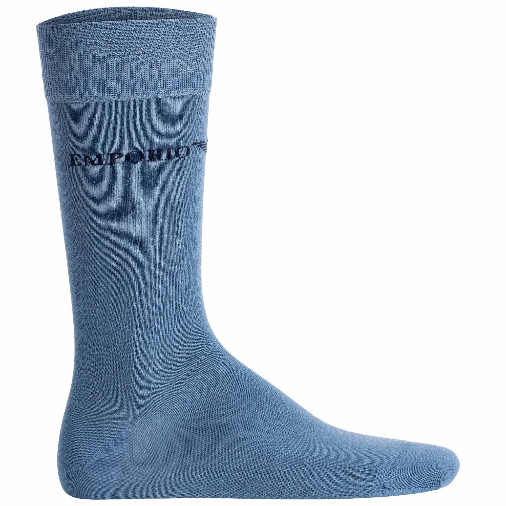 Emporio Armani Kurzsocken Herren Socken 3er Pack Baumwolle (Packung, 3er Pack)
