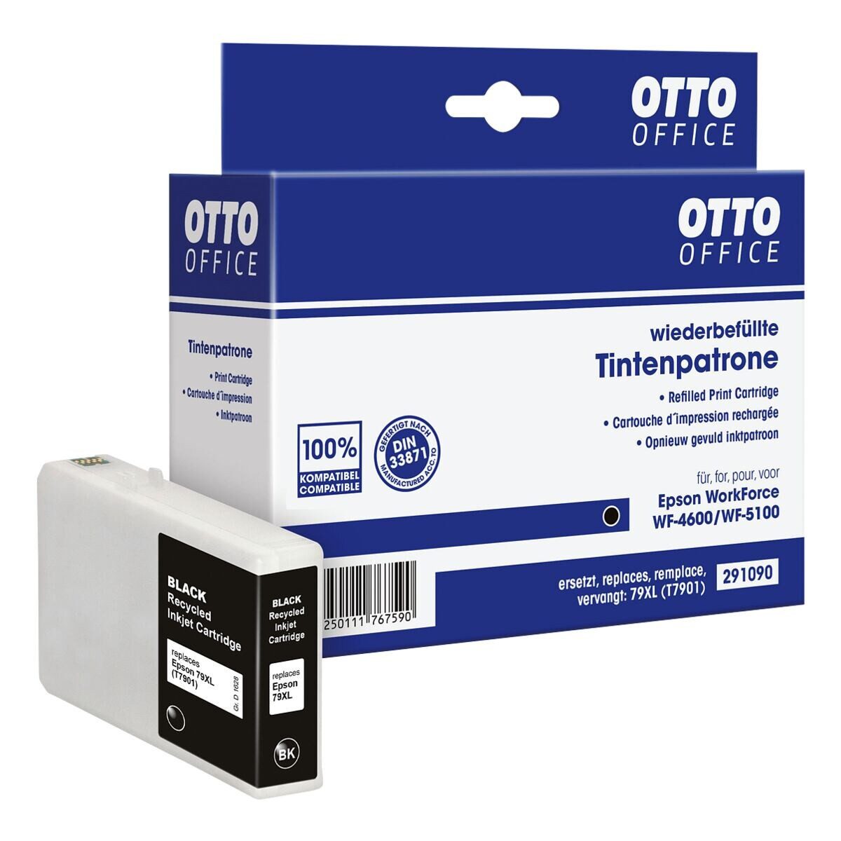 Otto Office T7901 Tintenpatrone (ersetzt Epson »T7901« Nr. 79XL, schwarz)