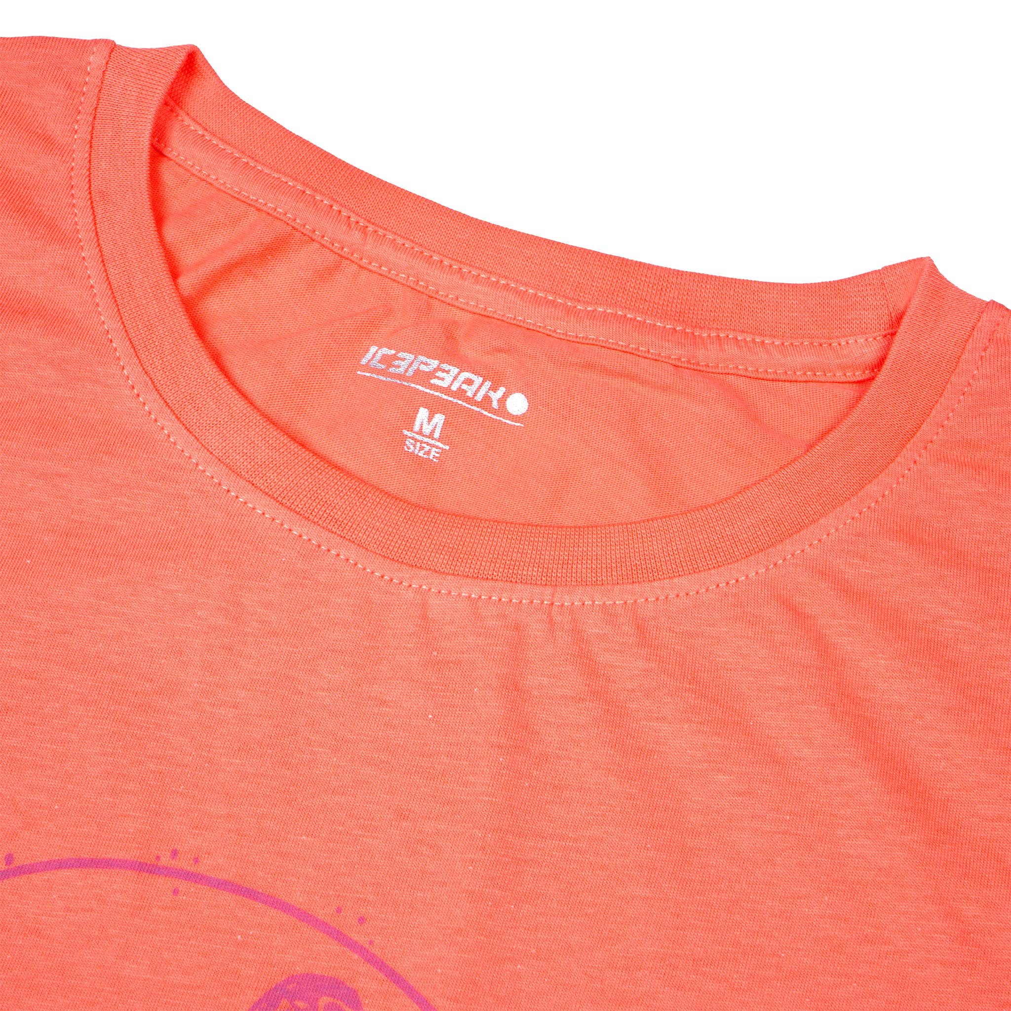Icepeak Kurzarmshirt Mattoon mit Print auf der Vorderseite