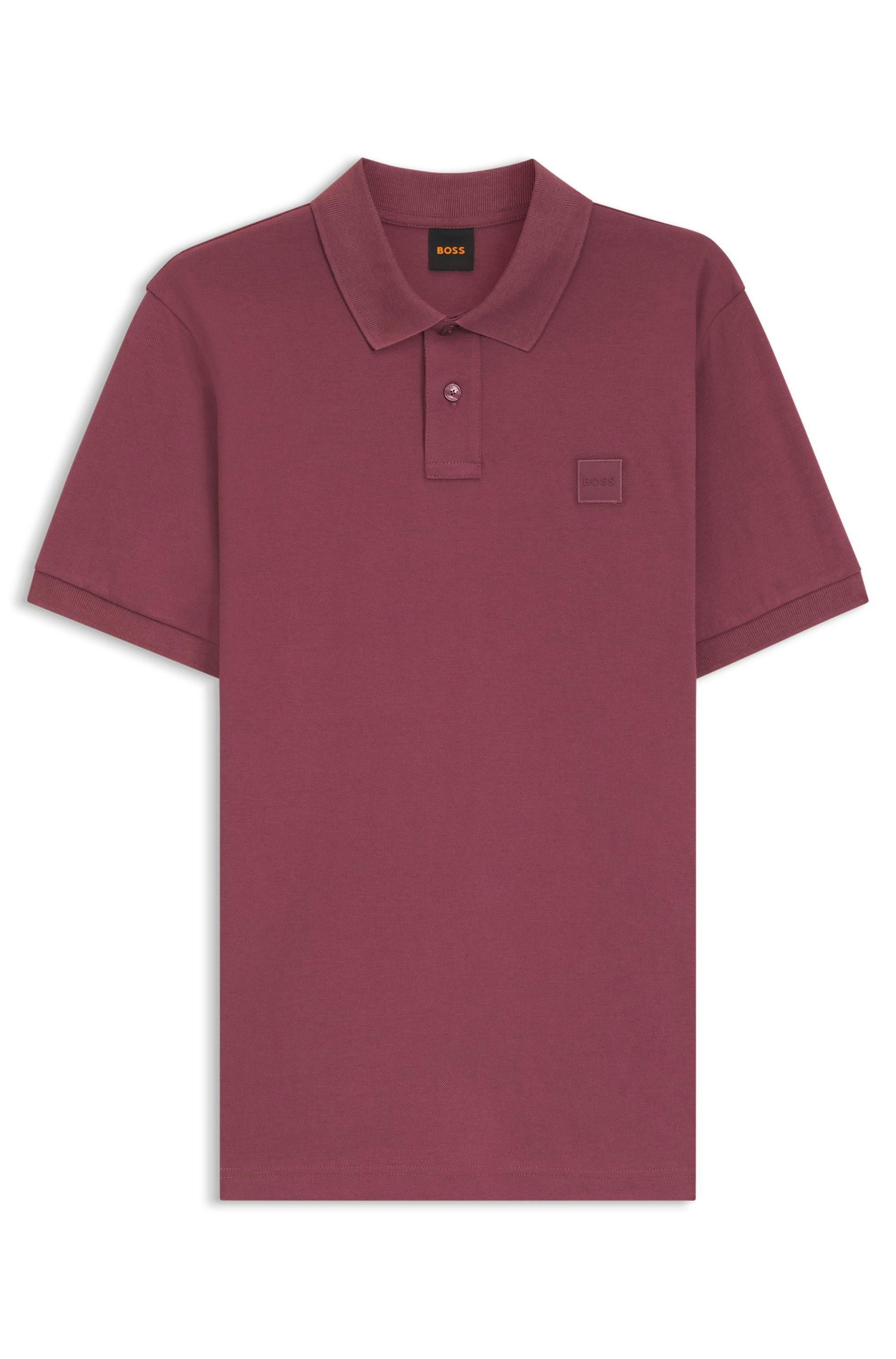 BOSS ORANGE Poloshirt Passenger Regular Fit Classic Stretch Pique Polo, pflegeleicht, Baumwolle mit Elasthan – Bild 4 von 5