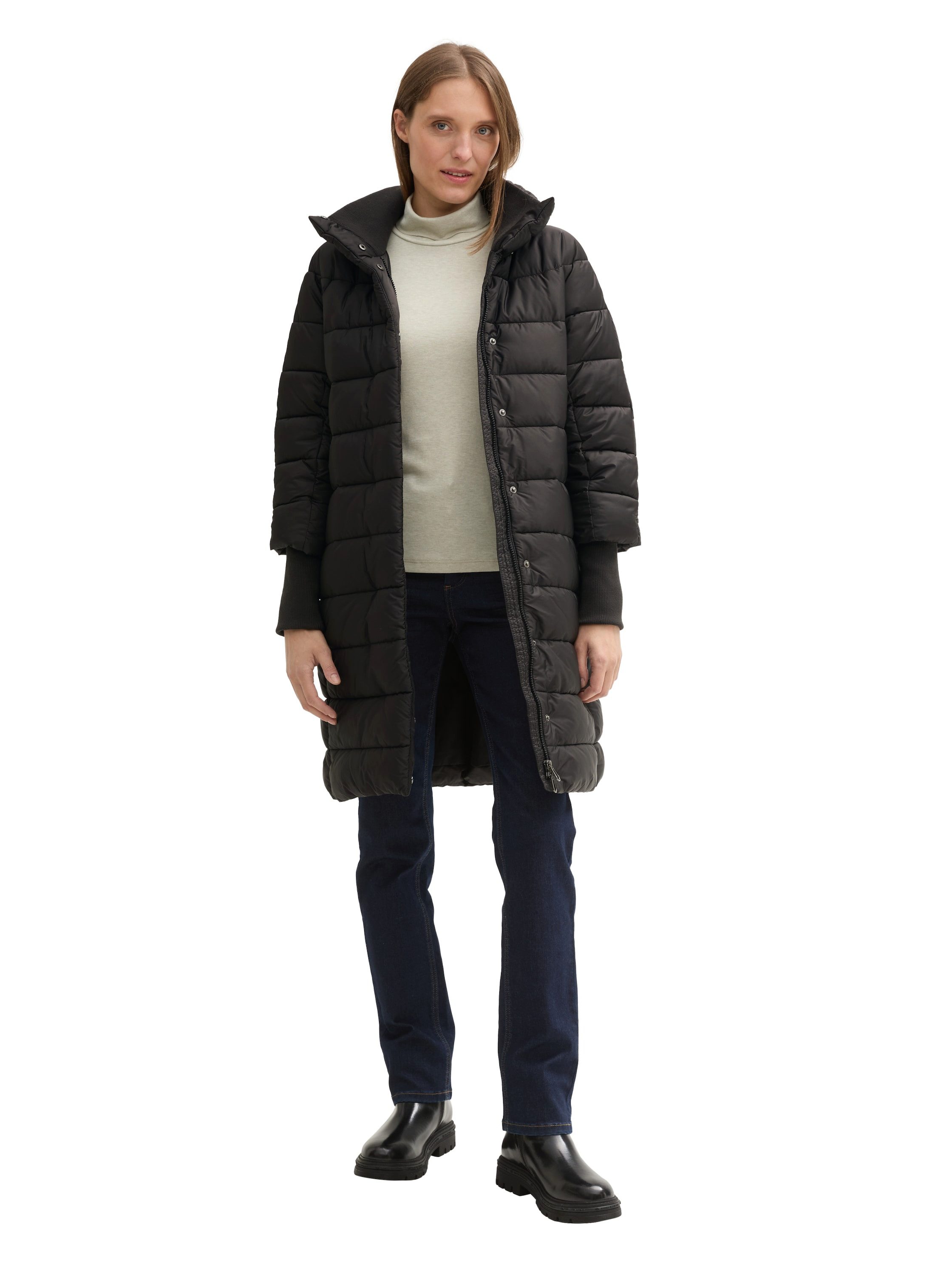 TOM TAILOR Steppmantel mit Stehkragen