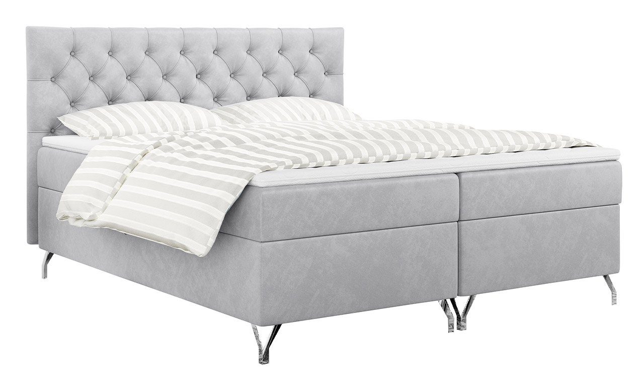 MKS für Schlafzimmer GRIMALDI, Multipocket-Matratze MÖBEL Boxspringbett mit Doppelbett