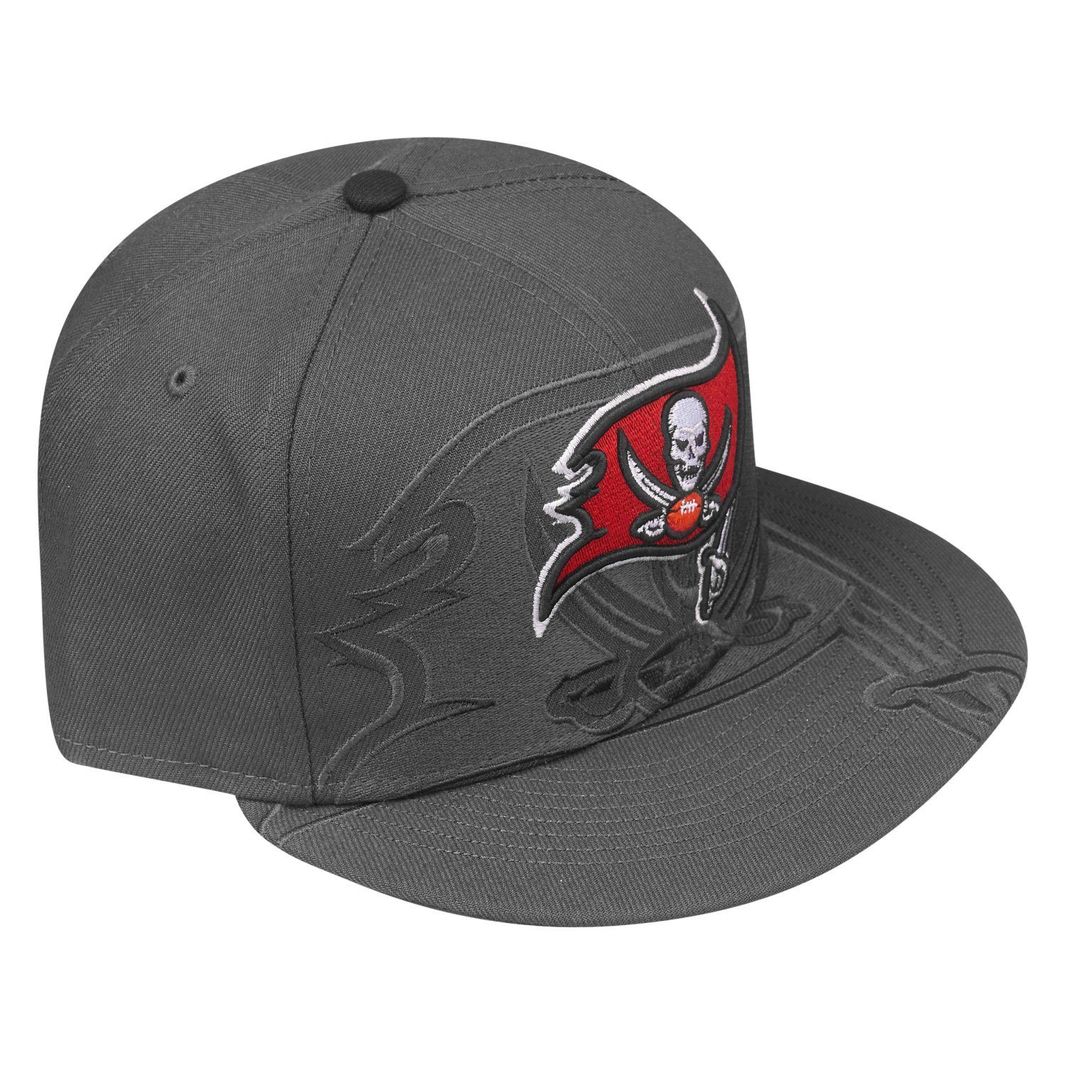 SPILL Fitted New Era Cap 59Fifty Logo Buccaneers Bay Tampa NFL Teams