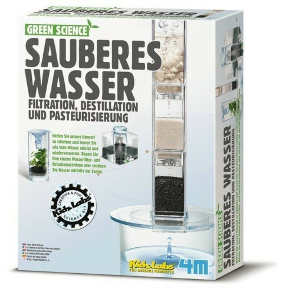 Experimentierkasten Sauberes Wasser - Green Science