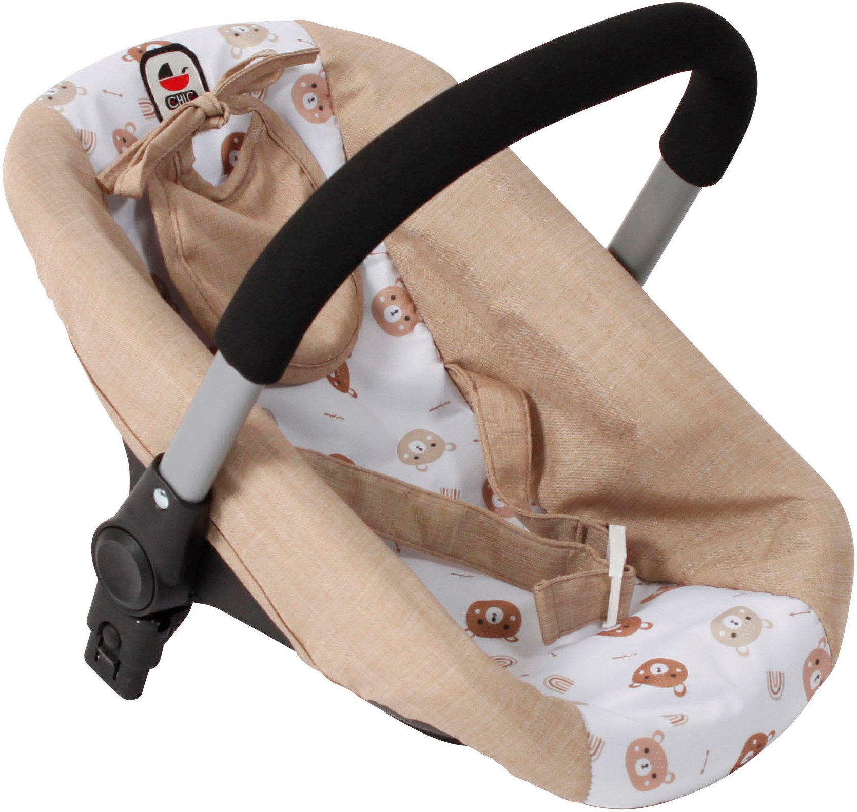 CHIC2000 Puppen Autositz mit Adapter, passend für Puppenwagen Mika, Nele, J günstig online kaufen