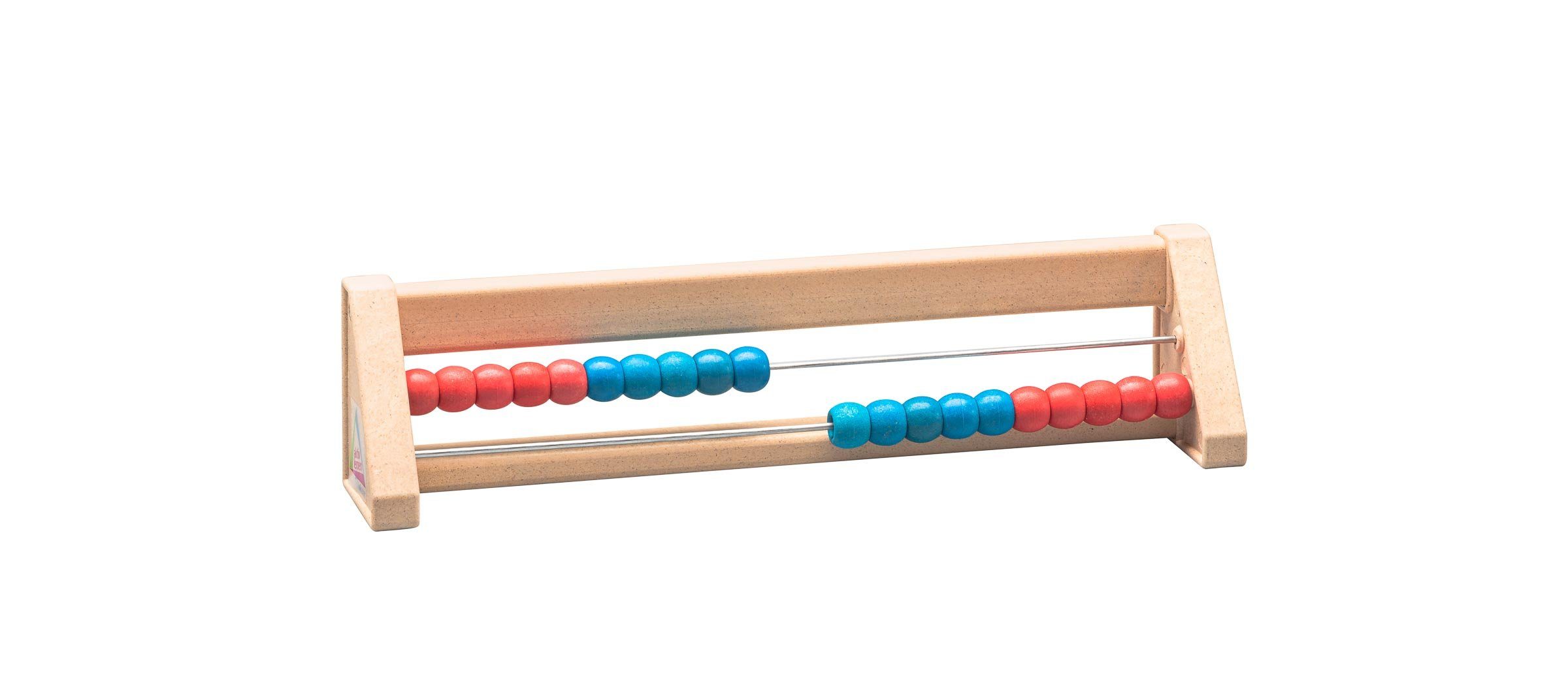 Wissner® aktiv lernen Lernspielzeug Rechenrahmen 20er Zahlenraum, RE-Wood® Abakus Rechenschieber, RE-Plastic®