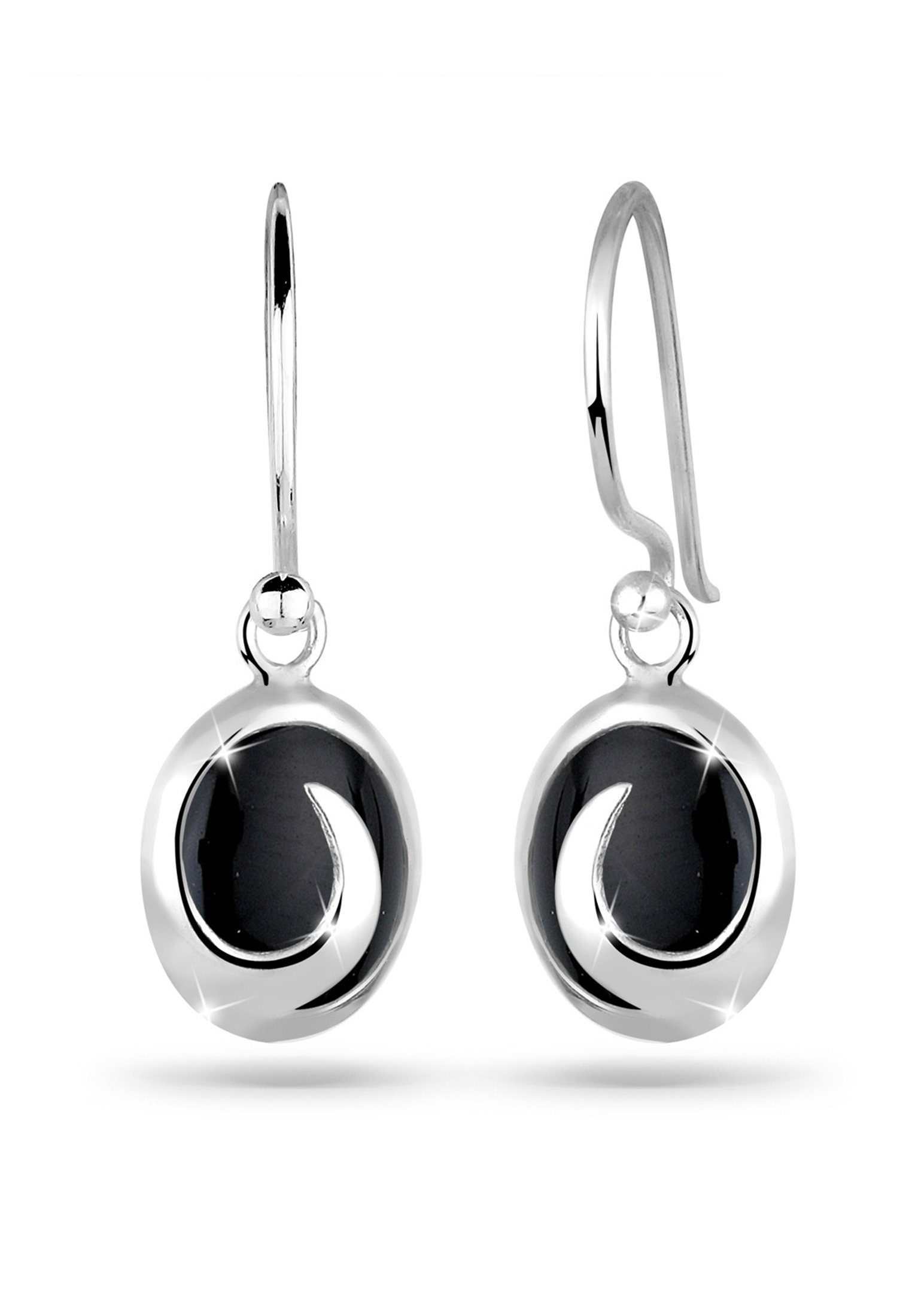 Elli Paar Ohrhänger Onyx Wellen Edelstein günstig online kaufen