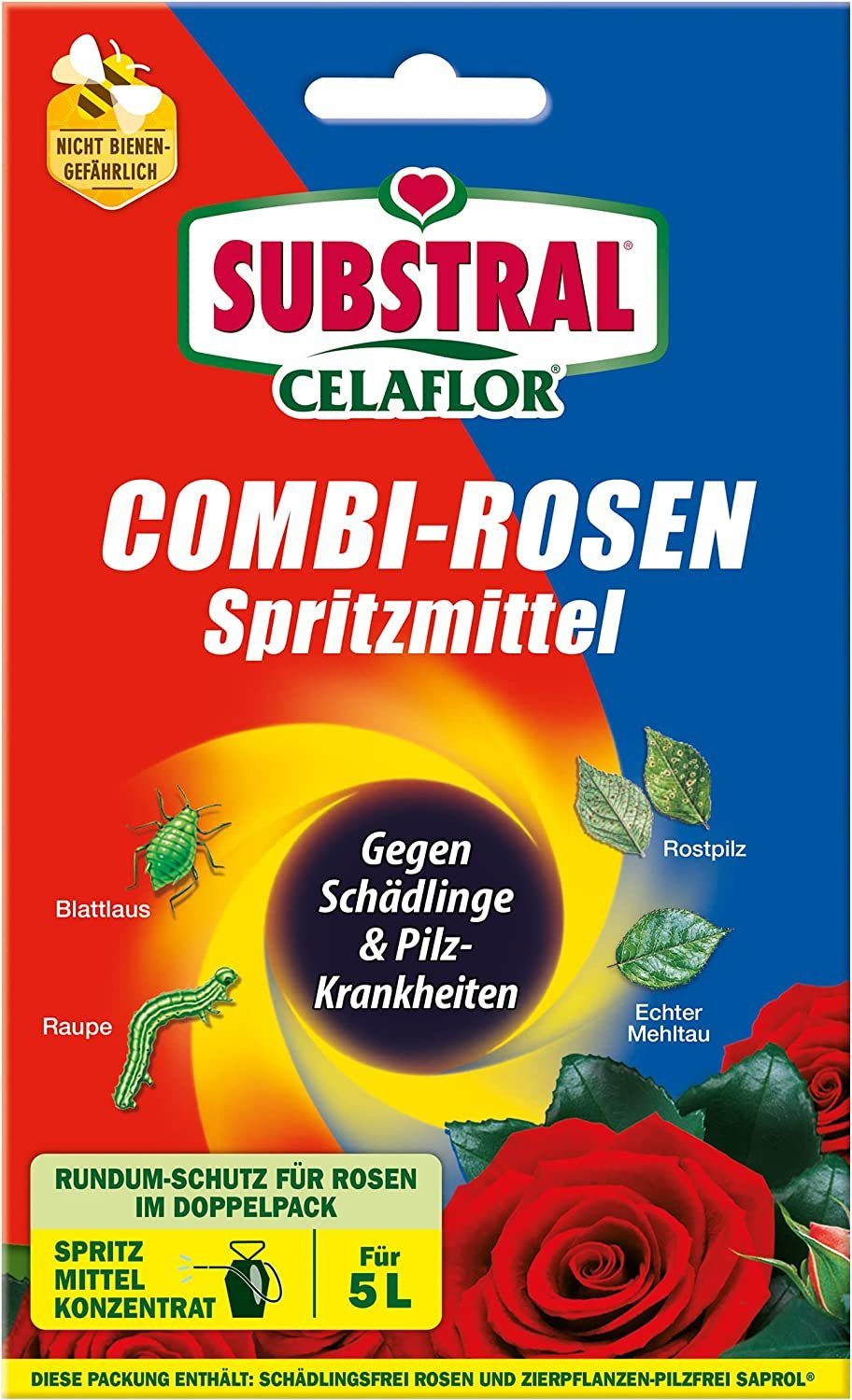 Celaflor Insektenvernichtungsmittel Substral Celaflor Combi Rosen Spritzmittel 1 x 4 ml + 1 x 7,5 ml