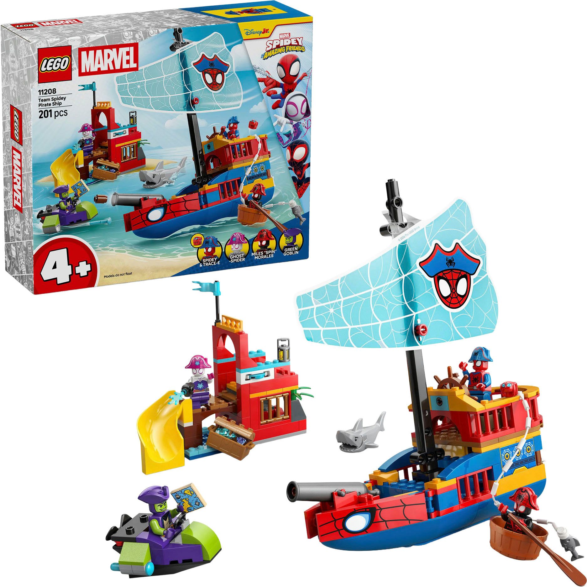 LEGO® Piratenschiff von Spideys Team (11208), LEGO Spidey Konstruktionsspie günstig online kaufen