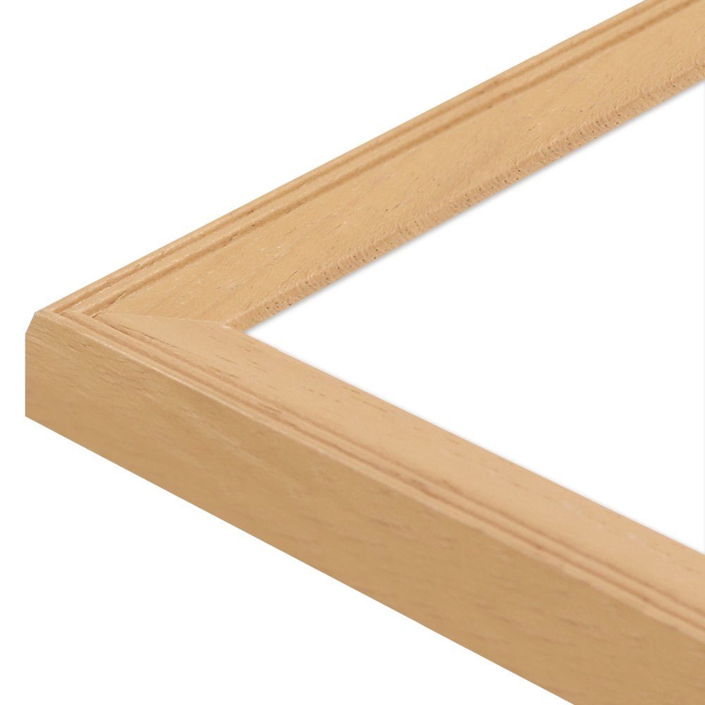 WANDStyle Bilderrahmen H320, Natur-Optik, aus Massivholz im Stil Klassisch