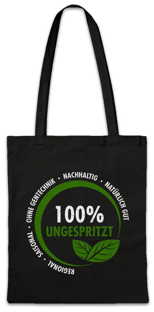 Urban Backwoods Beuteltasche 100% Ungespritzt Stofftasche Ernte Vegan Öko Demeter Landwirt Eco (1-tlg), Landwirt Botaniker Gärtner Bauer