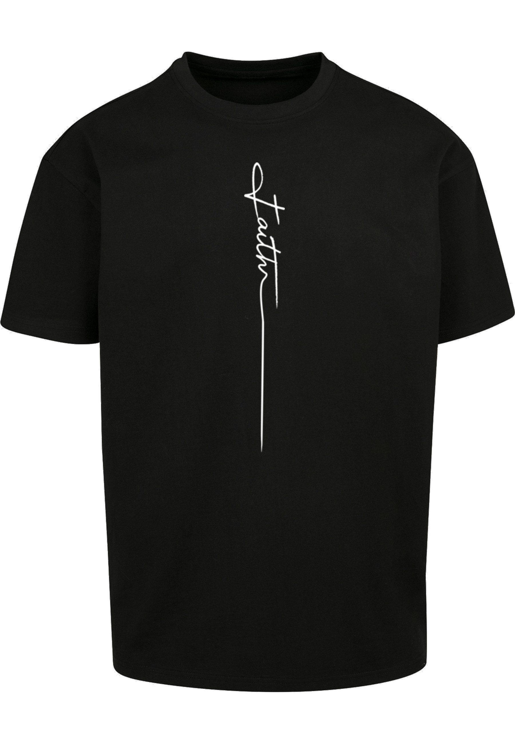 Merchcode T-Shirt Merchcode Herren Faith Heavy Oversized Tee (1-tlg) günstig online kaufen