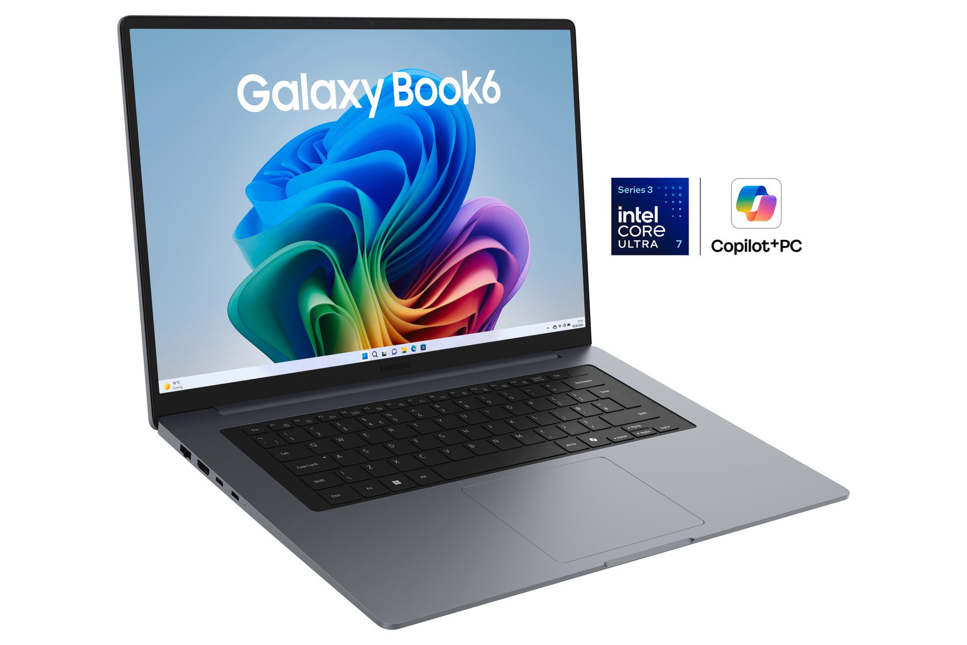 Samsung Galaxy Book6 NP760V Notebook (40,6 cm/16 Zoll, Intel Core Ultra 7 Core Ultra 7 355, 16 GB, 1000 GB SSD)