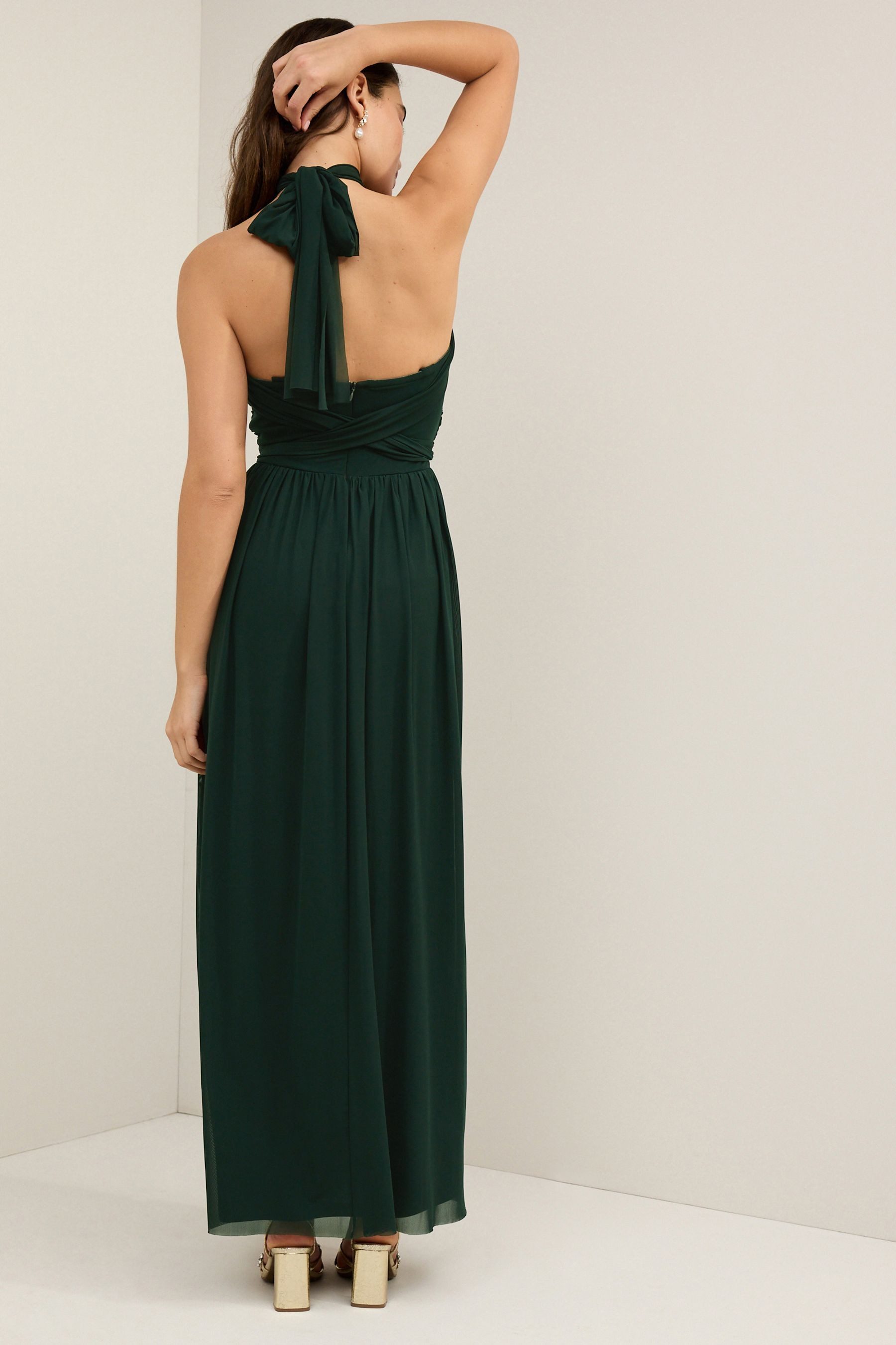 Next Partykleid Multiway-Brautjungfernkleid aus Mesh (1-tlg)