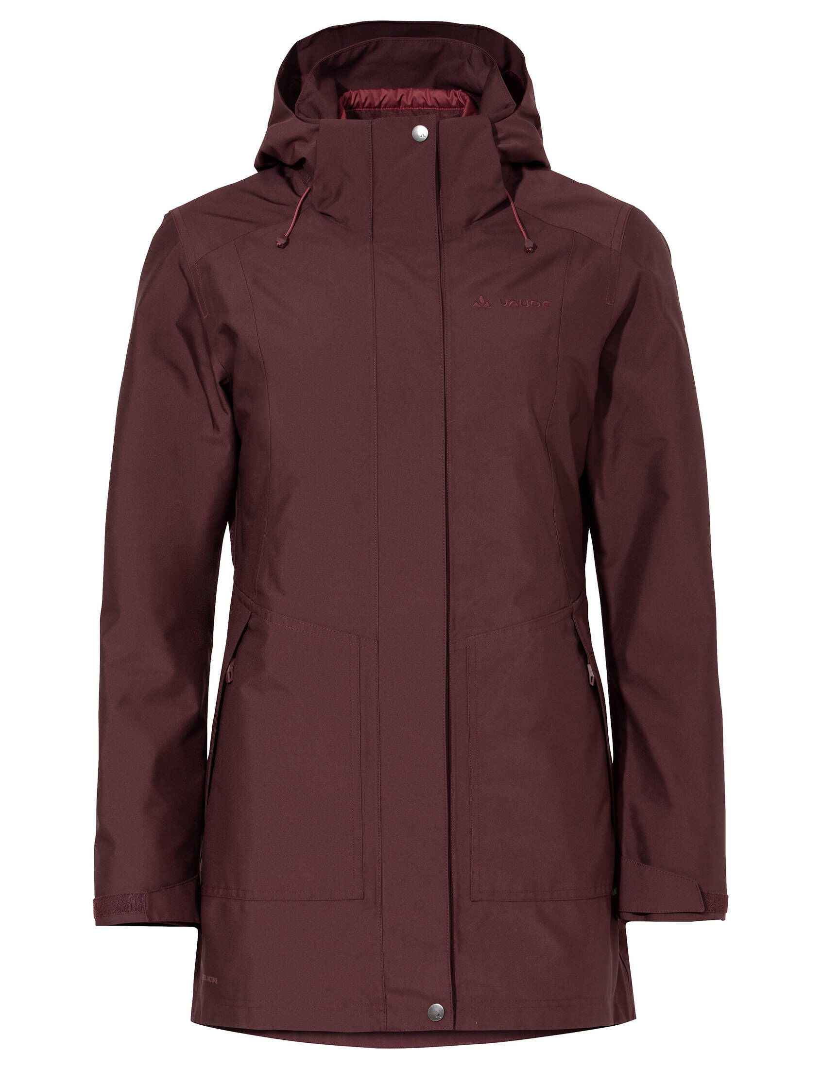VAUDE Outdoorjacke Damen Doppeljacke IDRIS 3-IN-1 PARKA (1-St)