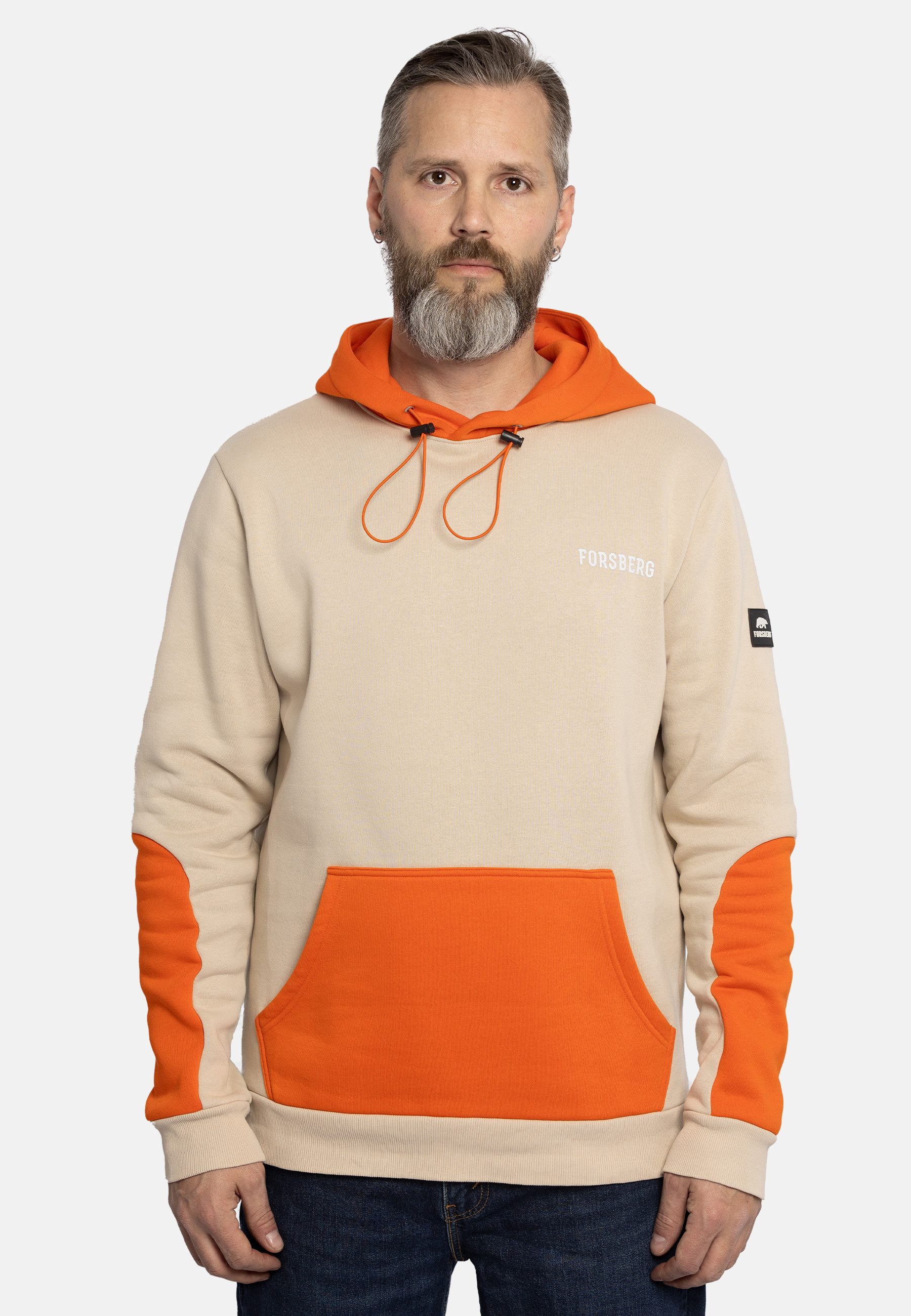 FORSBERG Sweatshirt Hoodie mit reflektierendem Logo