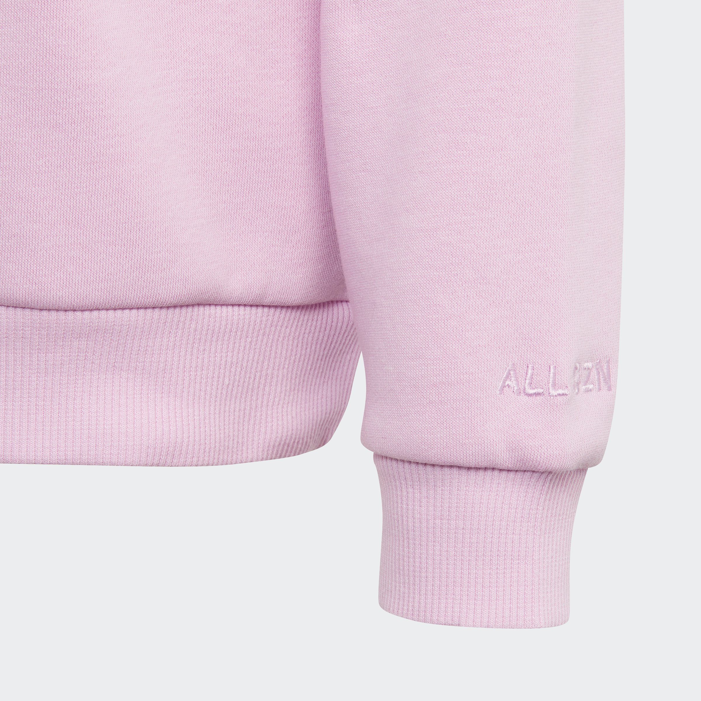 adidas Sportswear Sweatshirt J SZN Black ALL Lilac / CREW Bliss