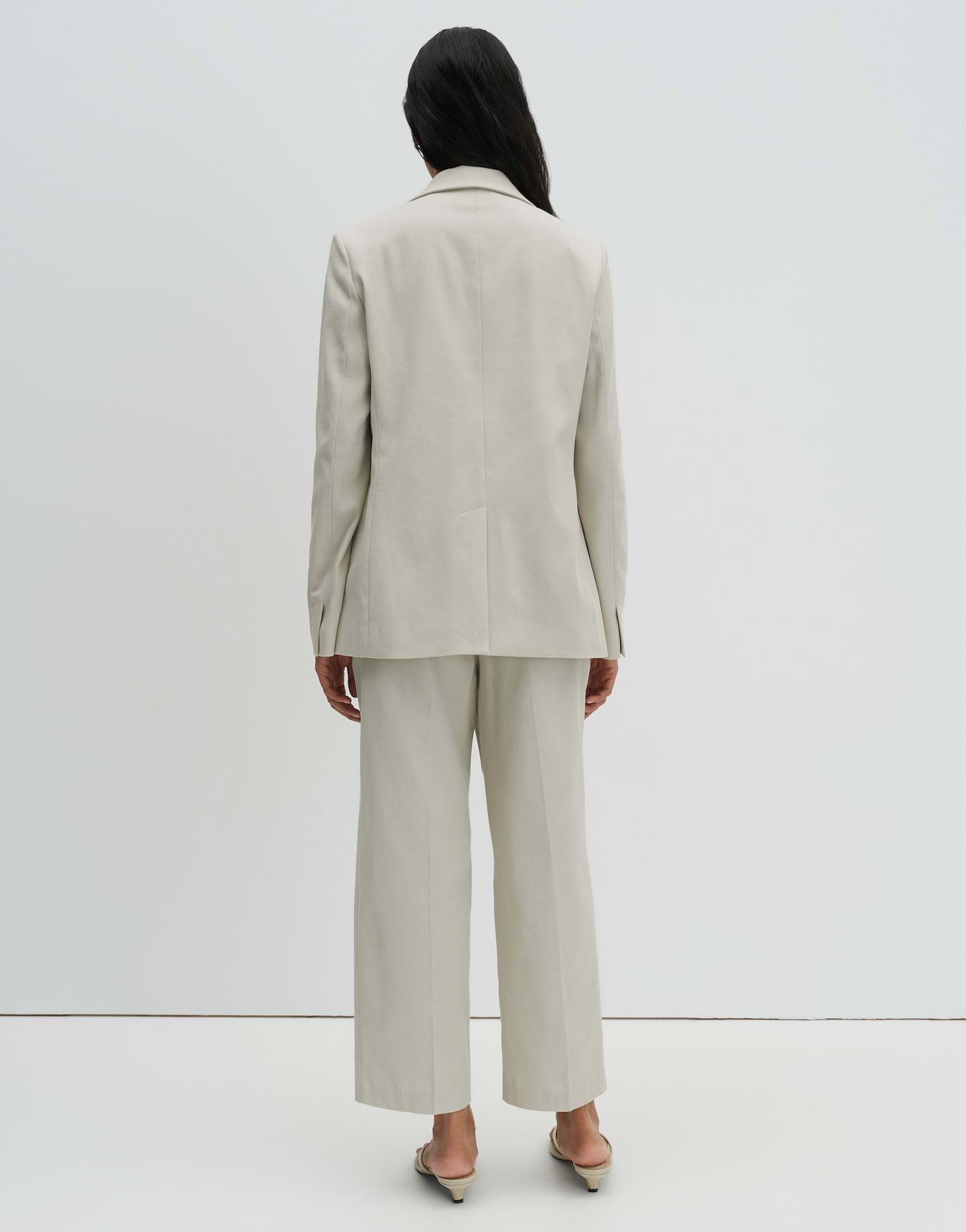 someday Longblazer Nulani Lockere Passform mit Ein-Knopf-Verschluss und Pattentaschen