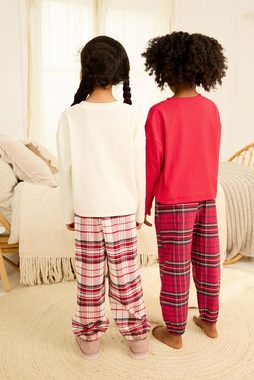Next Pyjama Karierte Pyjamas aus Webstoff im 2er-Pack (4 tlg)