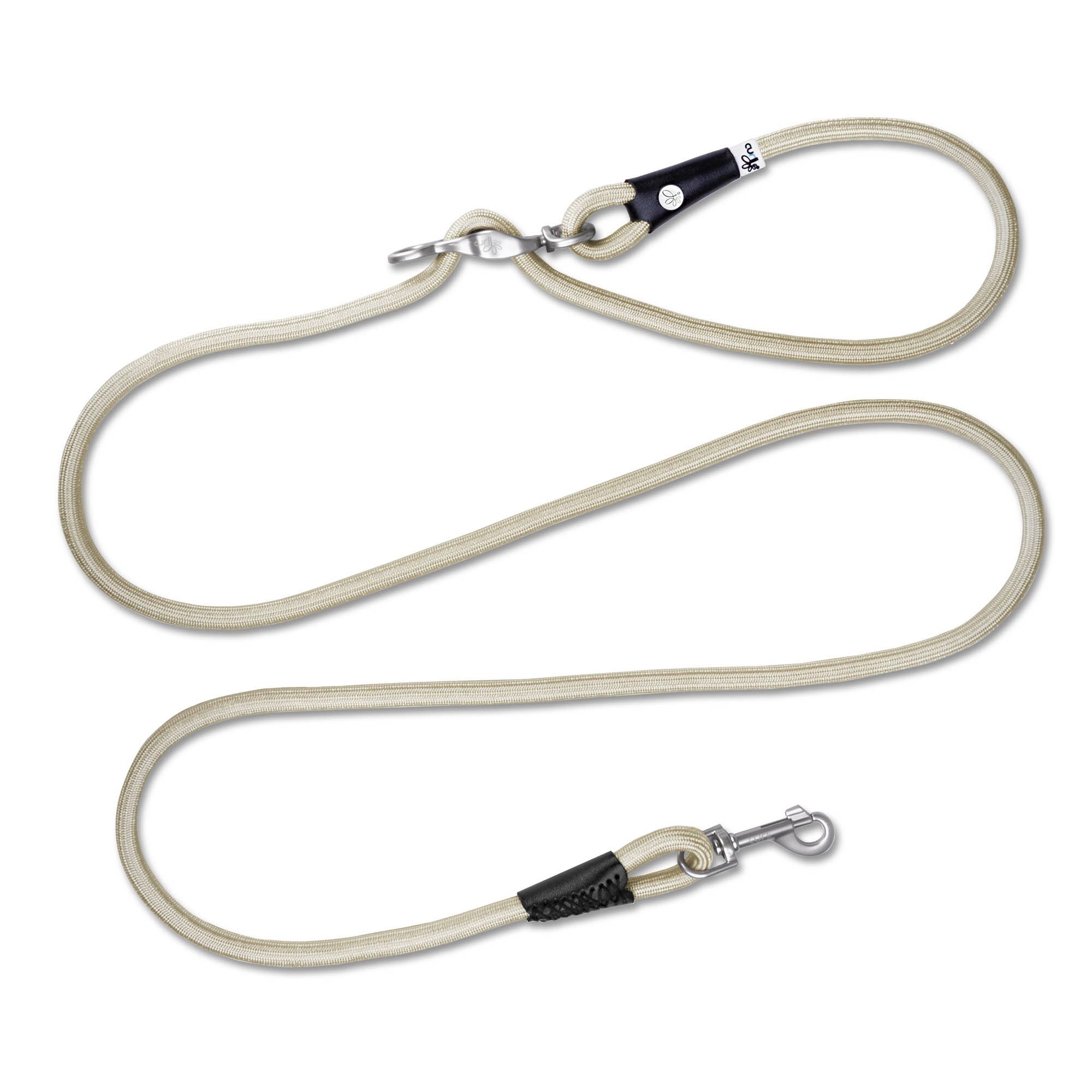Curli Hundeleine Curli Vario Comfort Leash Light-Tan S