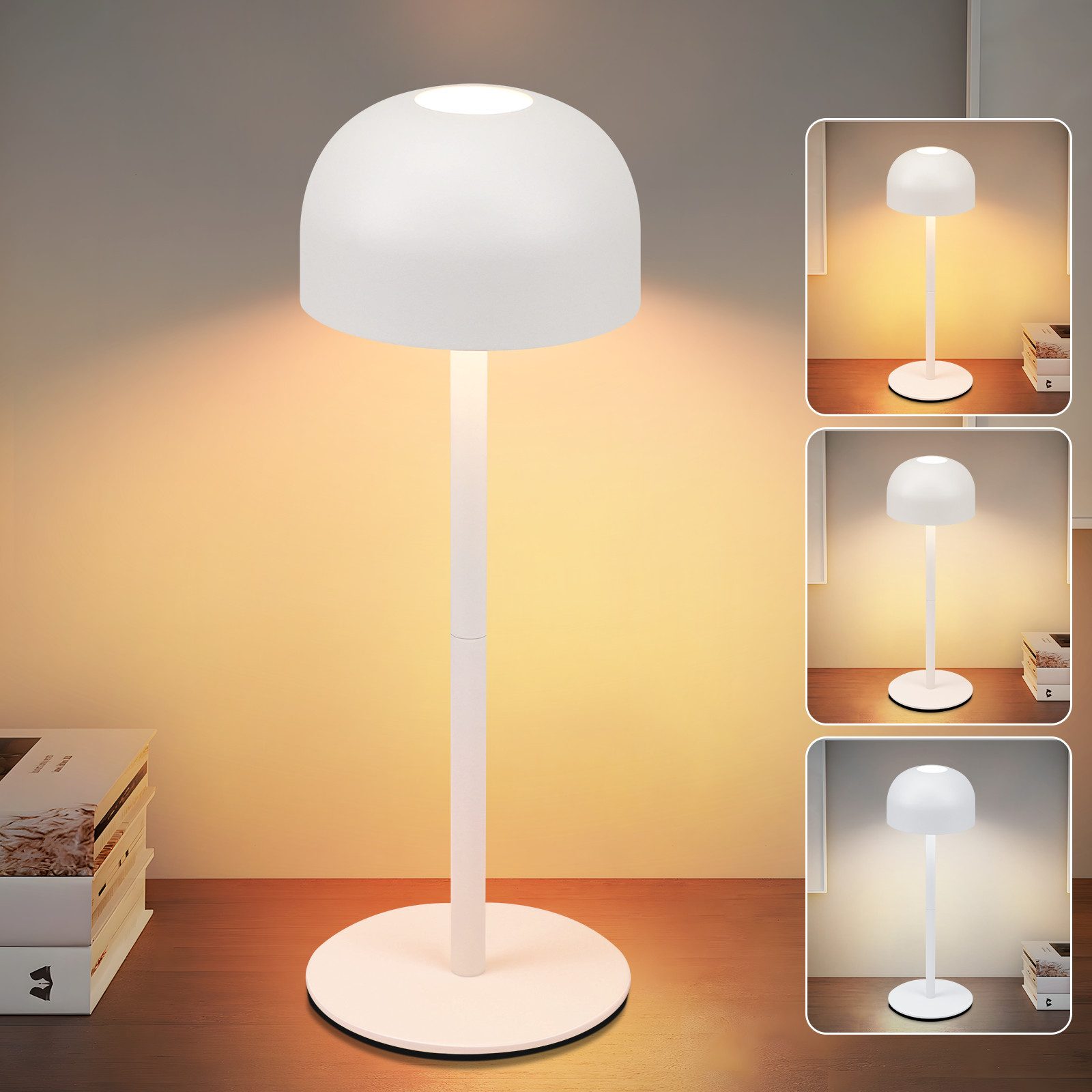 ZMH LED Tischleuchte LED Tischlampe Kabellos: günstig online kaufen