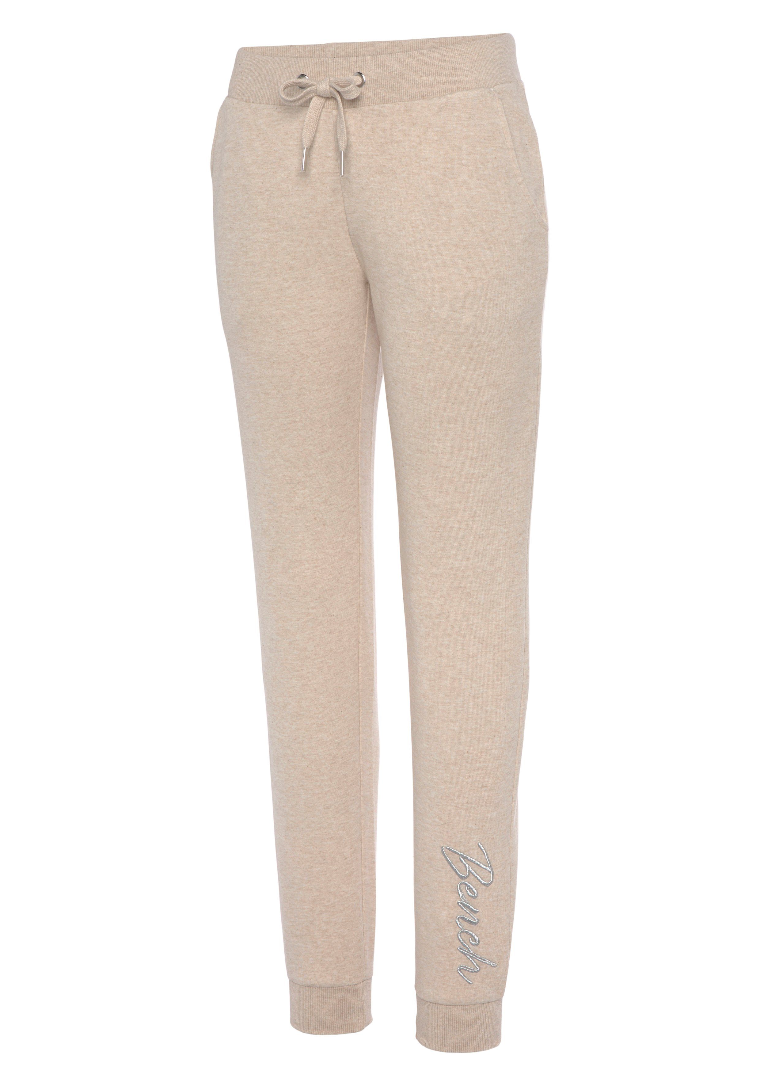 Bench. Loungewear Relaxhose mit glänzender Logostickerei, Loungewear, Loungeanzug
