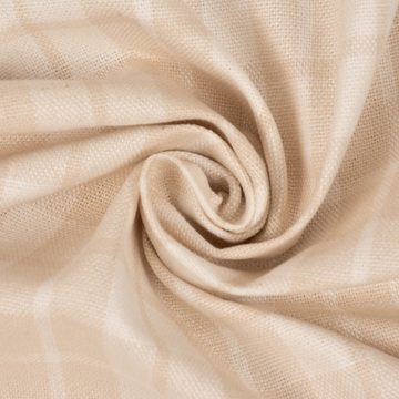 Prestigious Textiles Stoff Leinenstoff Dekostoff Webstoff Ambleside Natural Landhauskaro natur 14