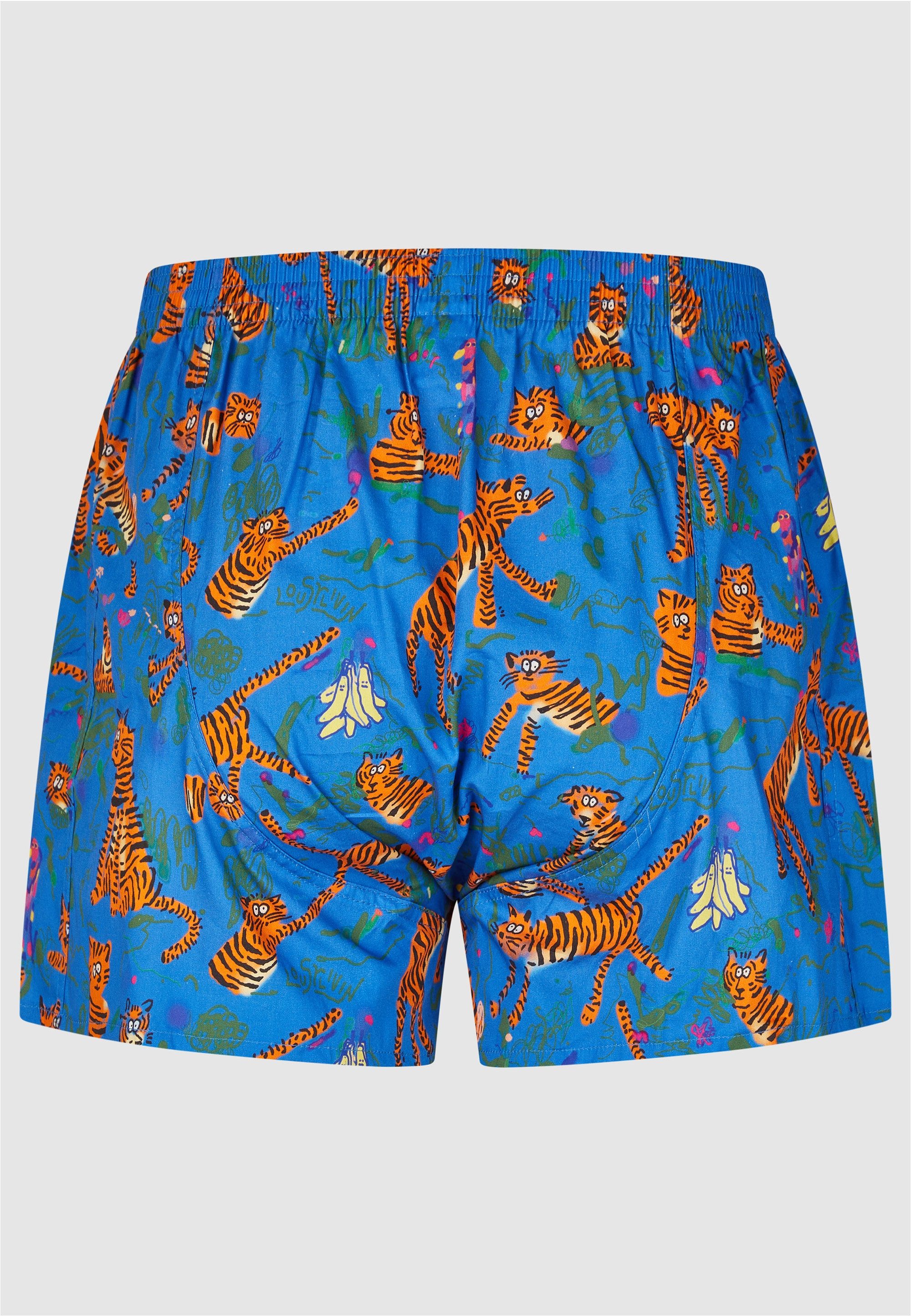 Lousy Livin Boxershorts 2Pack Boxershorts Tiger mit lockerem Schnitt