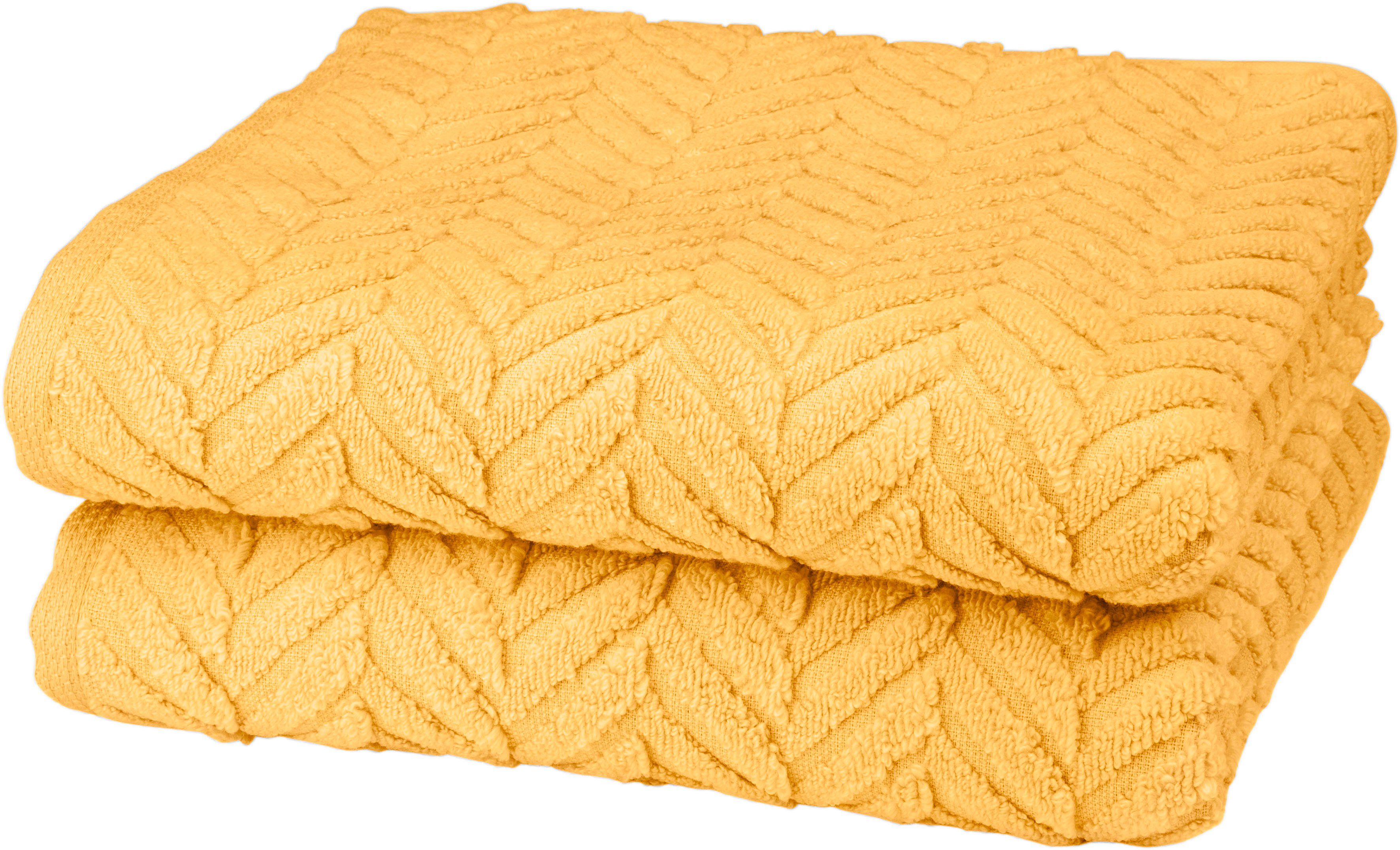 ROSS Handtücher Sensual 9001, Frottier (2-St), 100% Baumwolle ginger | Kinderhandtücher