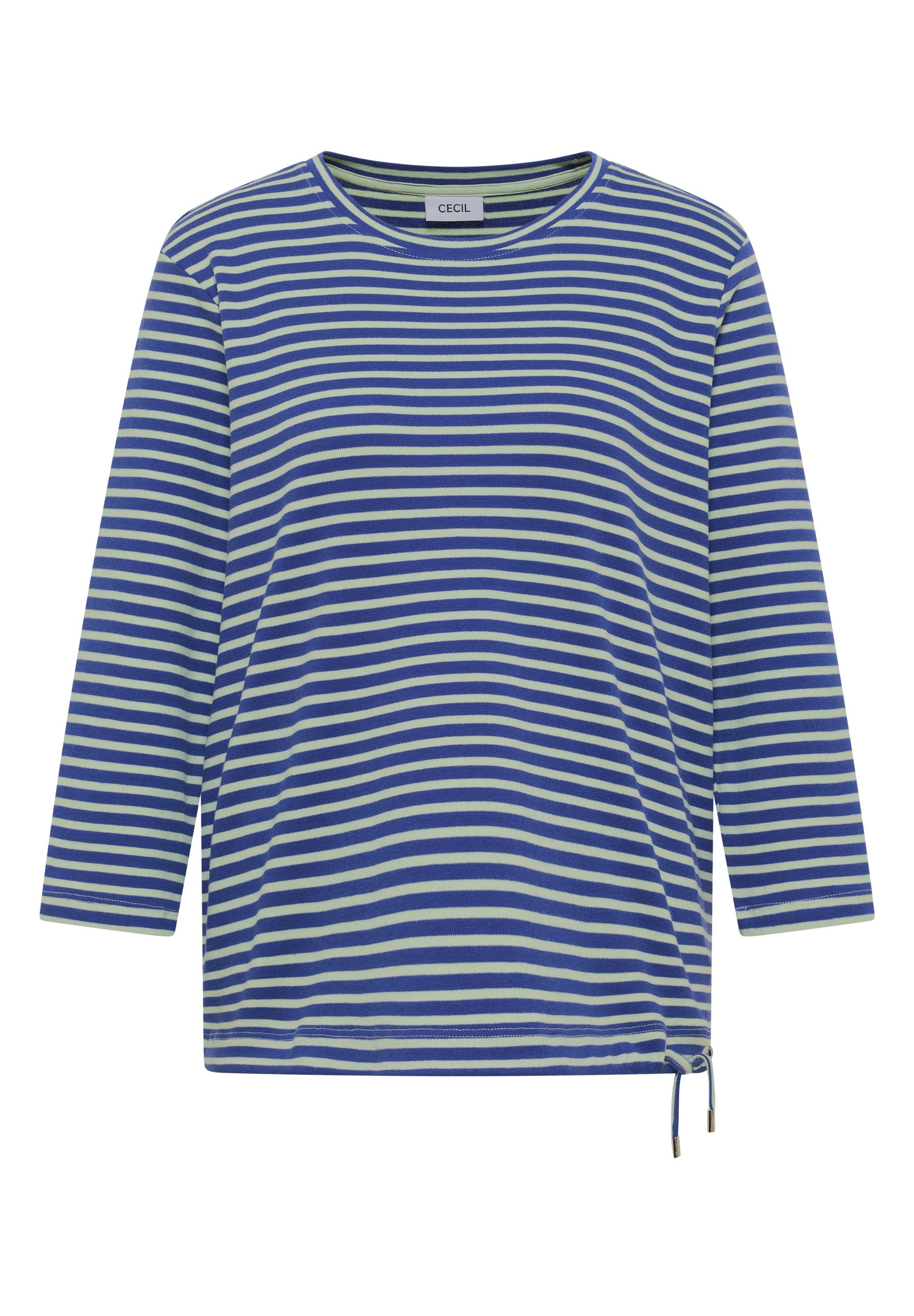 CECIL 3/4-Arm-Shirt aus reiner Baumwolle – Bild 4 von 5