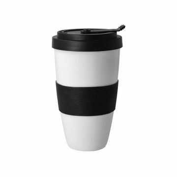 Goebel Coffee-to-go-Becher Künstlertasse Weiß, Fine Bone China