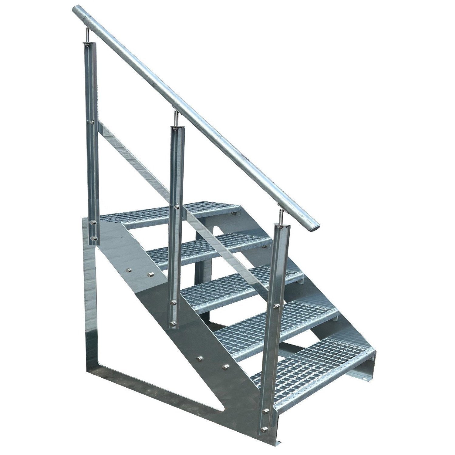 Kaminbau Mierzwa Außentreppe Premium Treppe Verzinkt günstig online kaufen