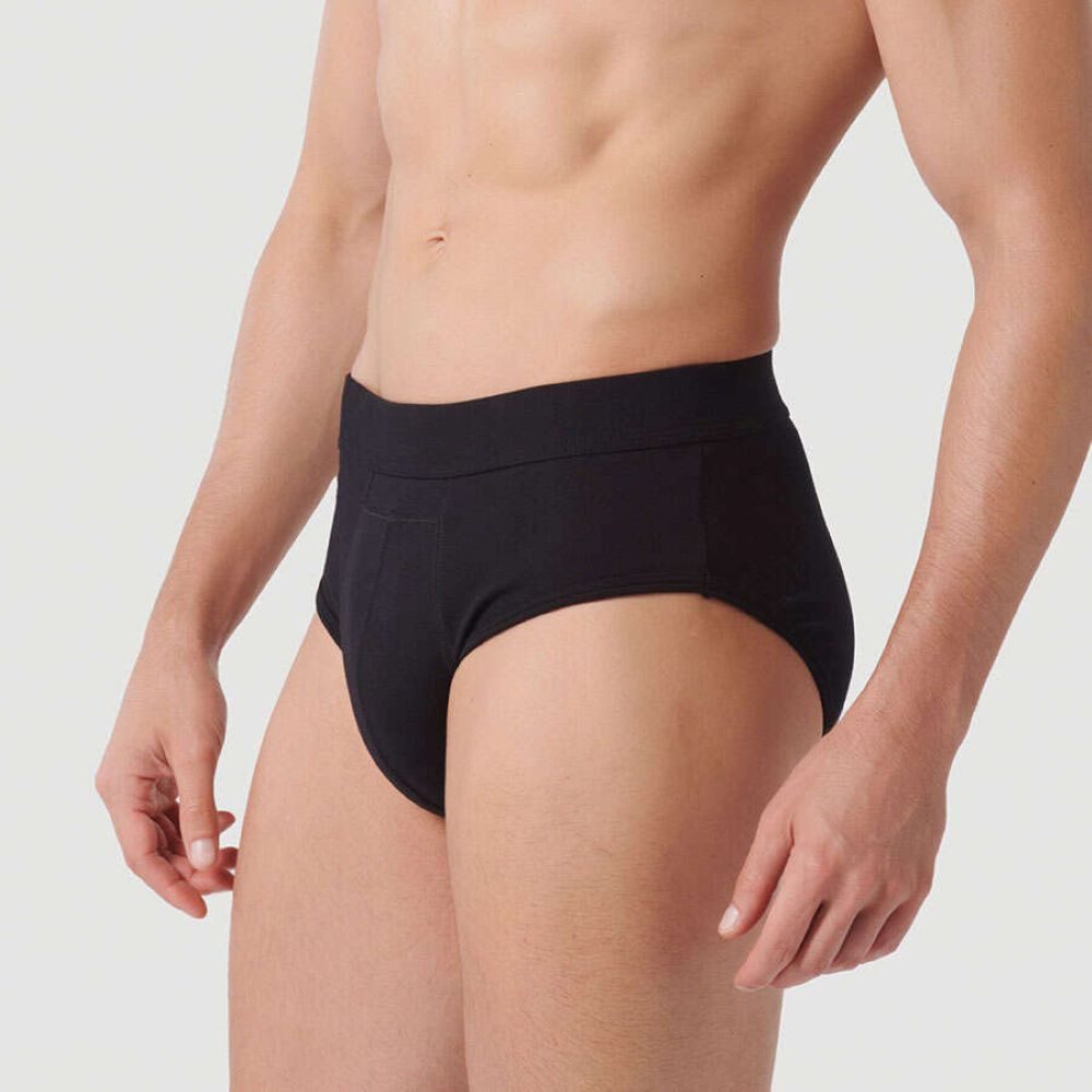 siegmund care Inkontinenz-Pants Herren Slip schwarz L, 60ml in 24 Stunden, L Gr., 1-St.