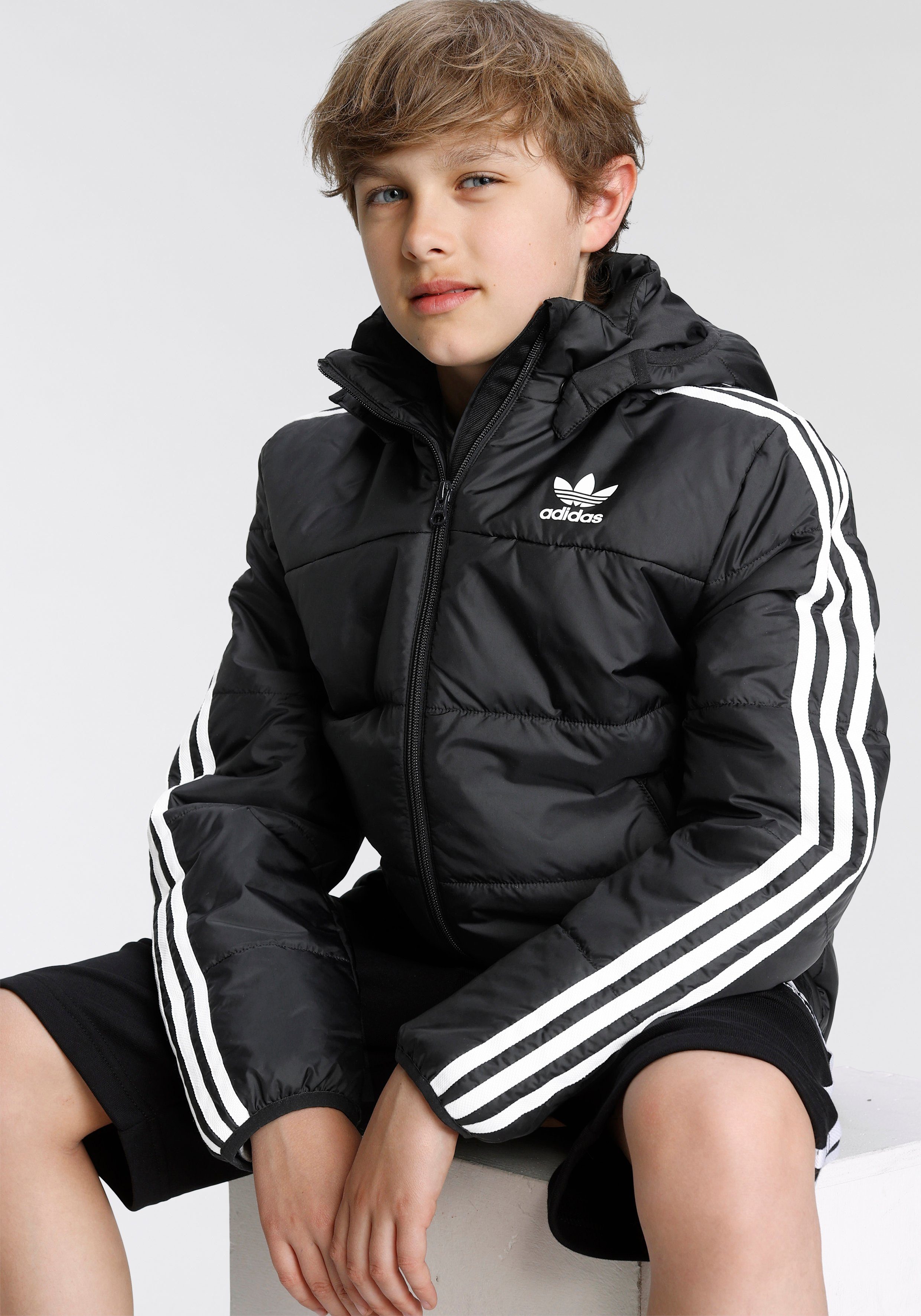 adidas ADICOLOR White / Originals Outdoorjacke Black