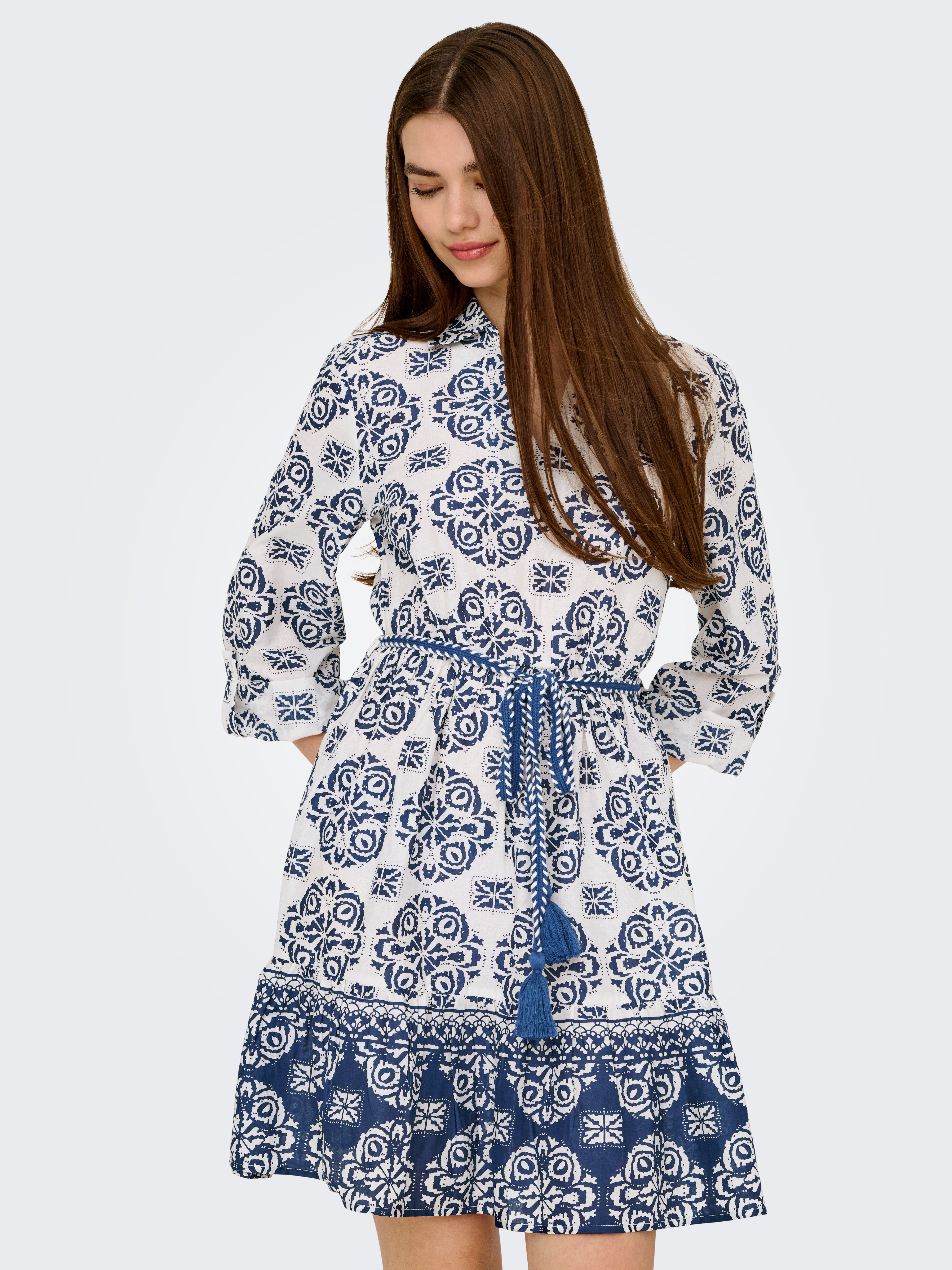 JDY Tunikakleid JDYANNA 7/8 DRESS WVN Sommerkleid günstig online kaufen