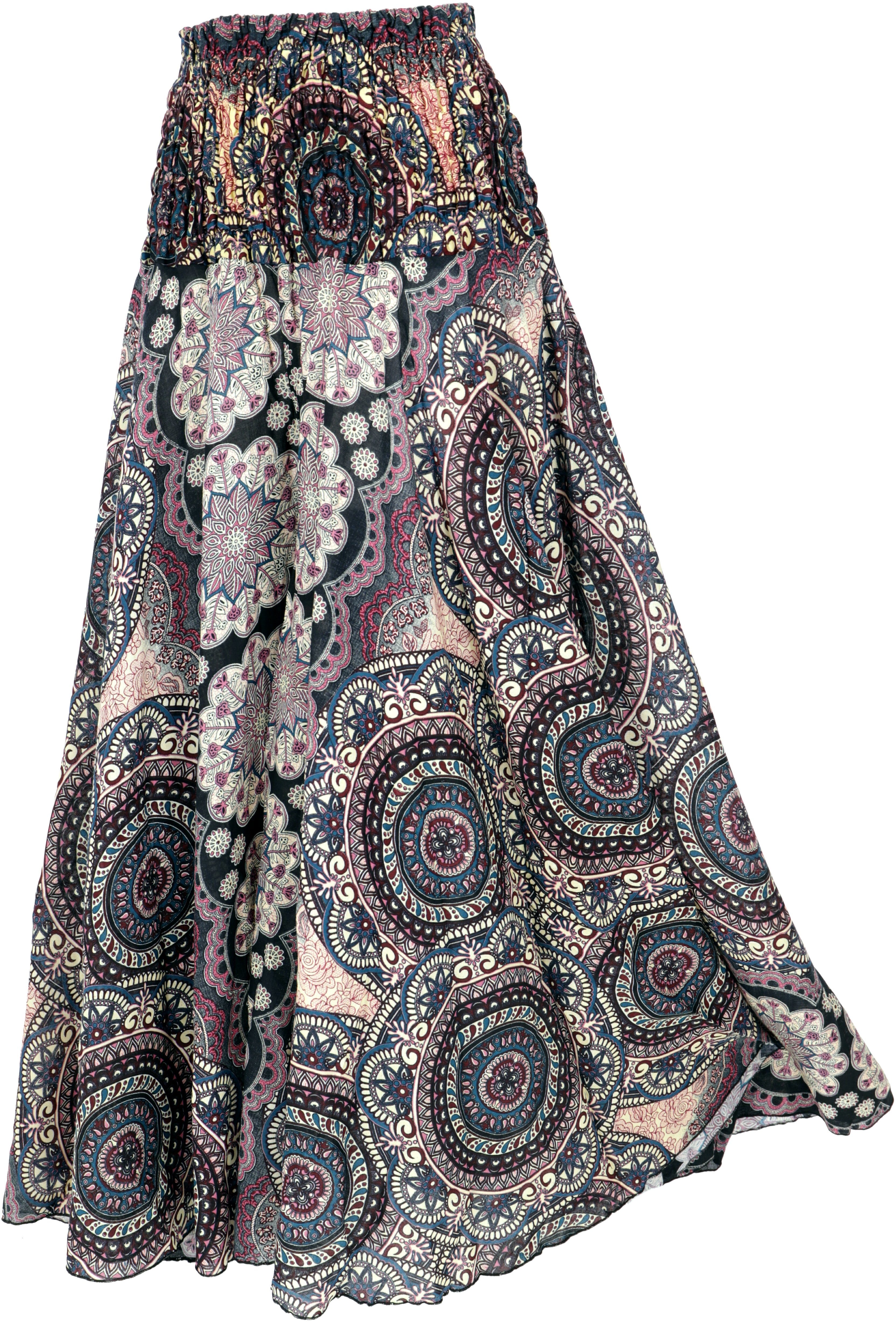 Guru-Shop Relaxhose Palazzohose, weite Boho Sommerhose, Hosenrock,.. altern günstig online kaufen