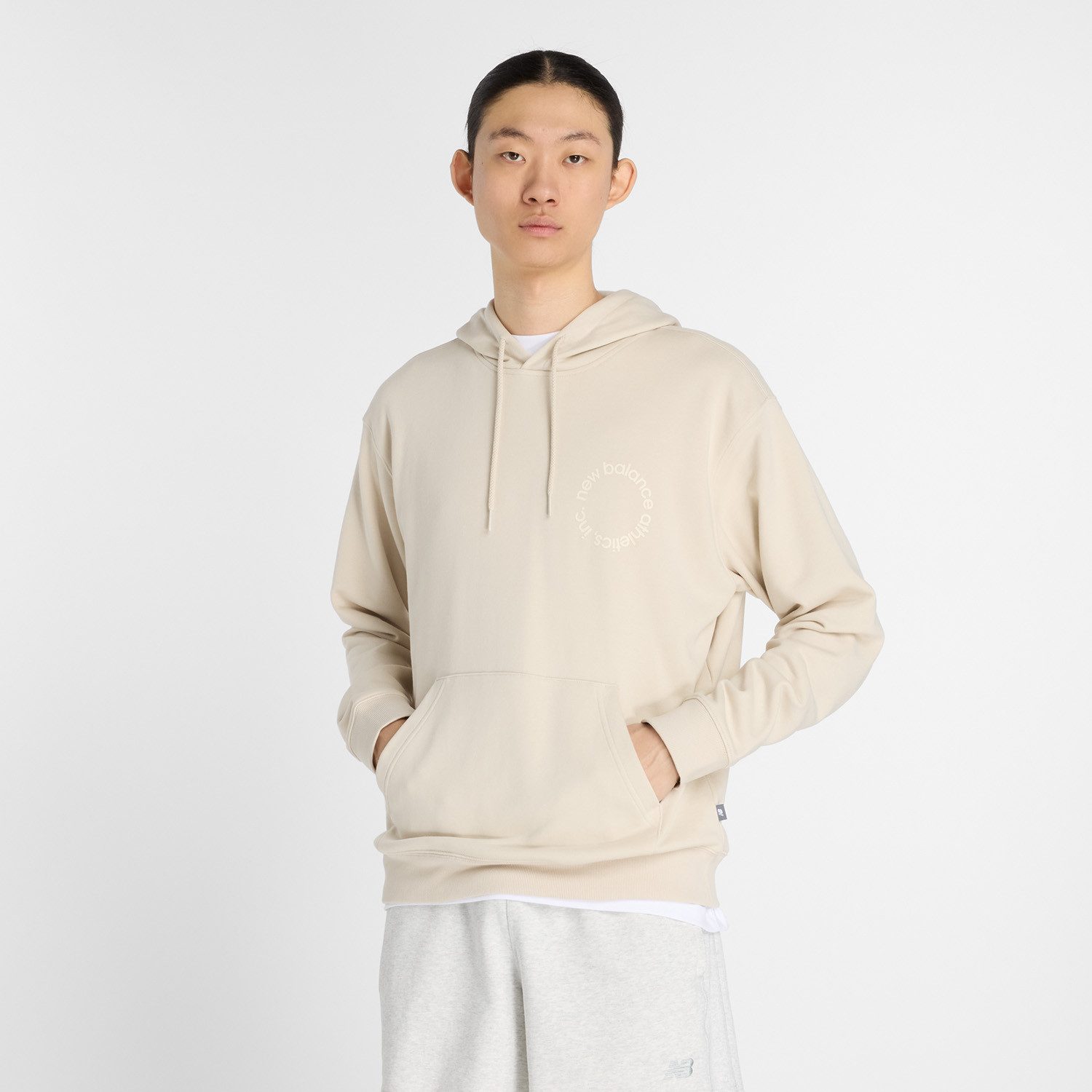 New Balance Kapuzensweatshirt Circular Logo Hoodie günstig online kaufen