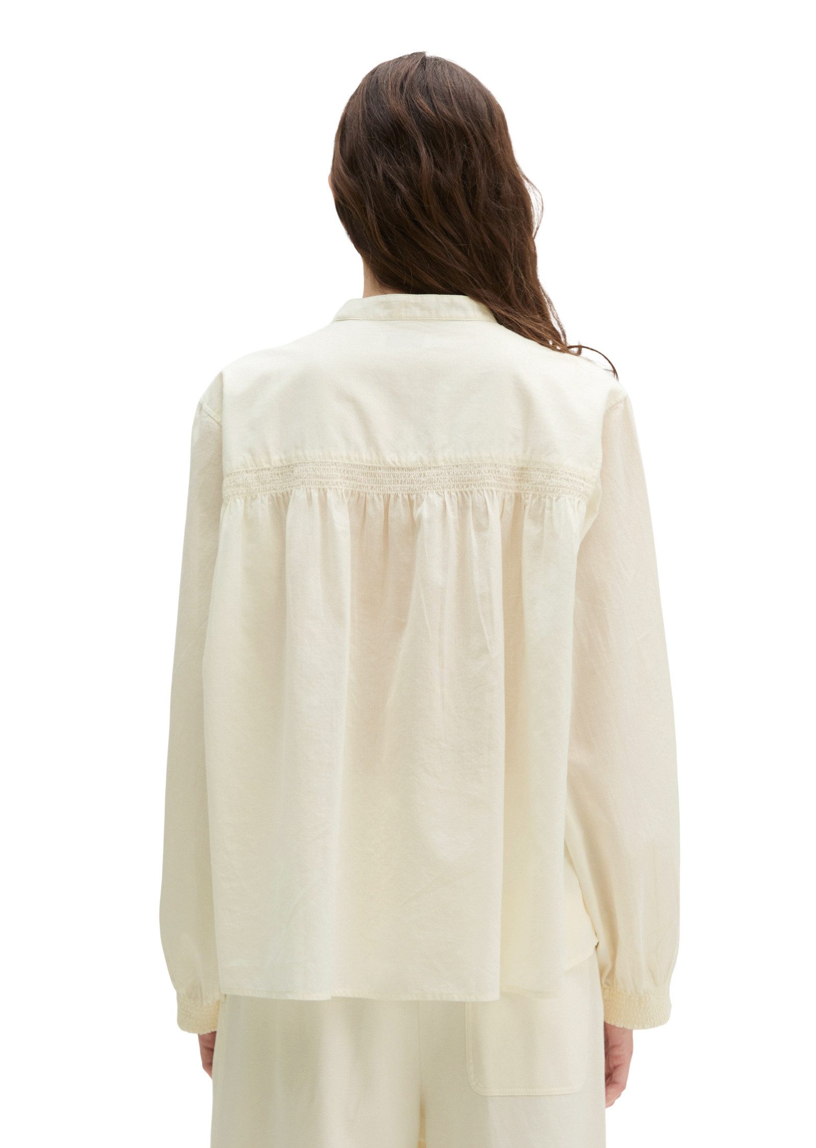 Marc O'Polo Langarmbluse aus weichem Baumwoll-Voile