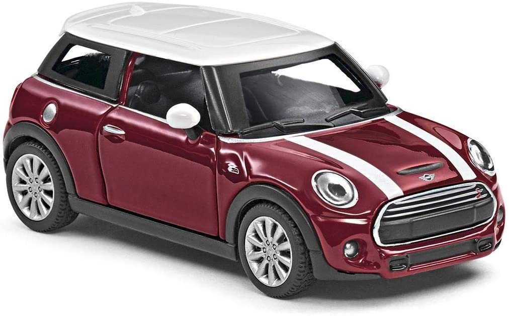 BMW Spielzeug-Auto Mini Cooper S Miniatur 1:36 Modellauto Miniatur Rückziehauto