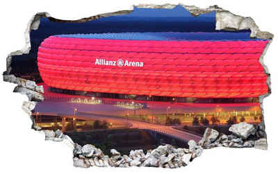 Wall-Art Wandtattoo »3D Fußball FCB Allianz Arena« (1 St)