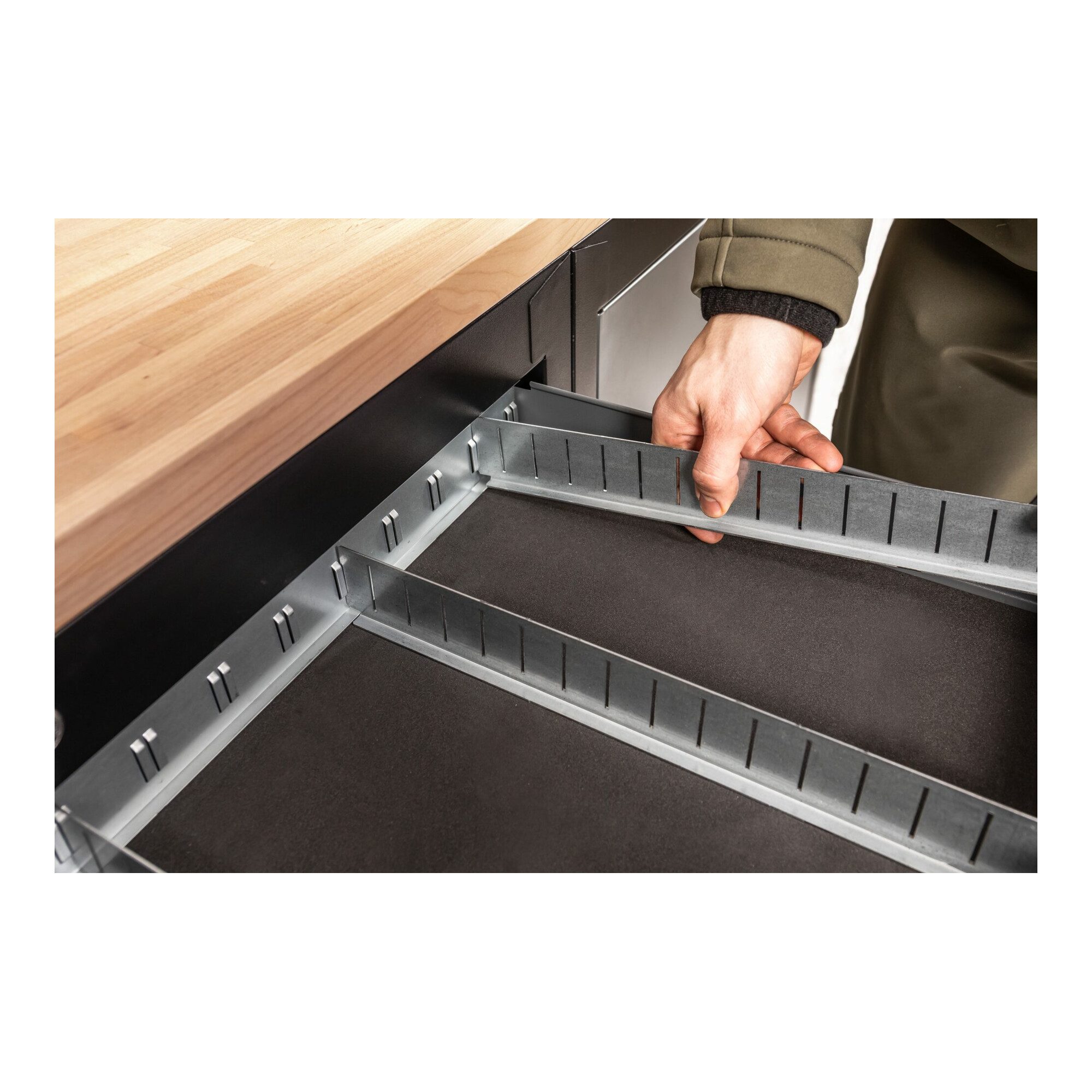 VIGOR Werkstattwagen VIGOR Einteilblech Satz extragroß 183 mm V6685-4/10 10 teilig
