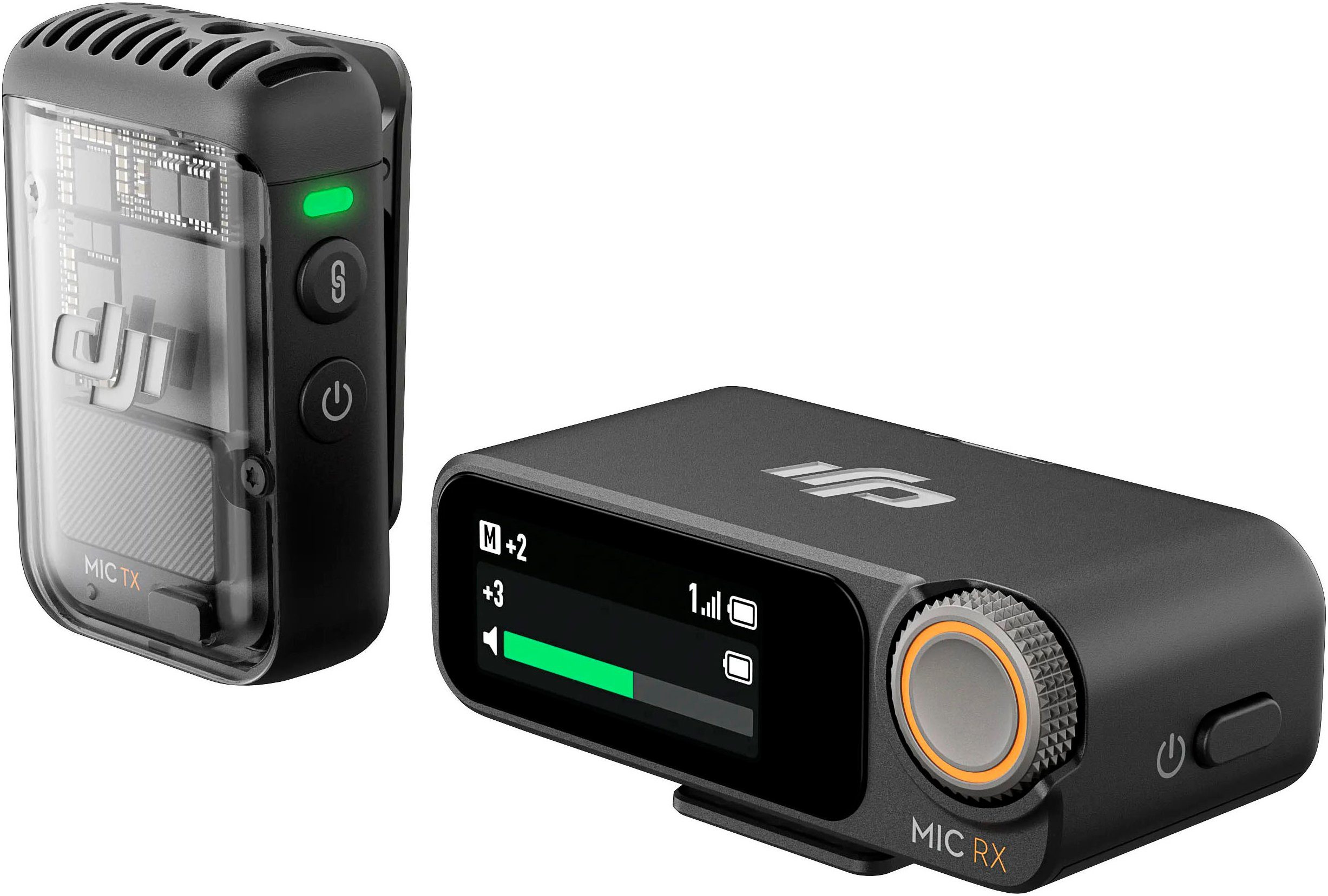 DJI Mikrofon Mic 2 (2 Sender + 1 Empfänger + Ladeschale)