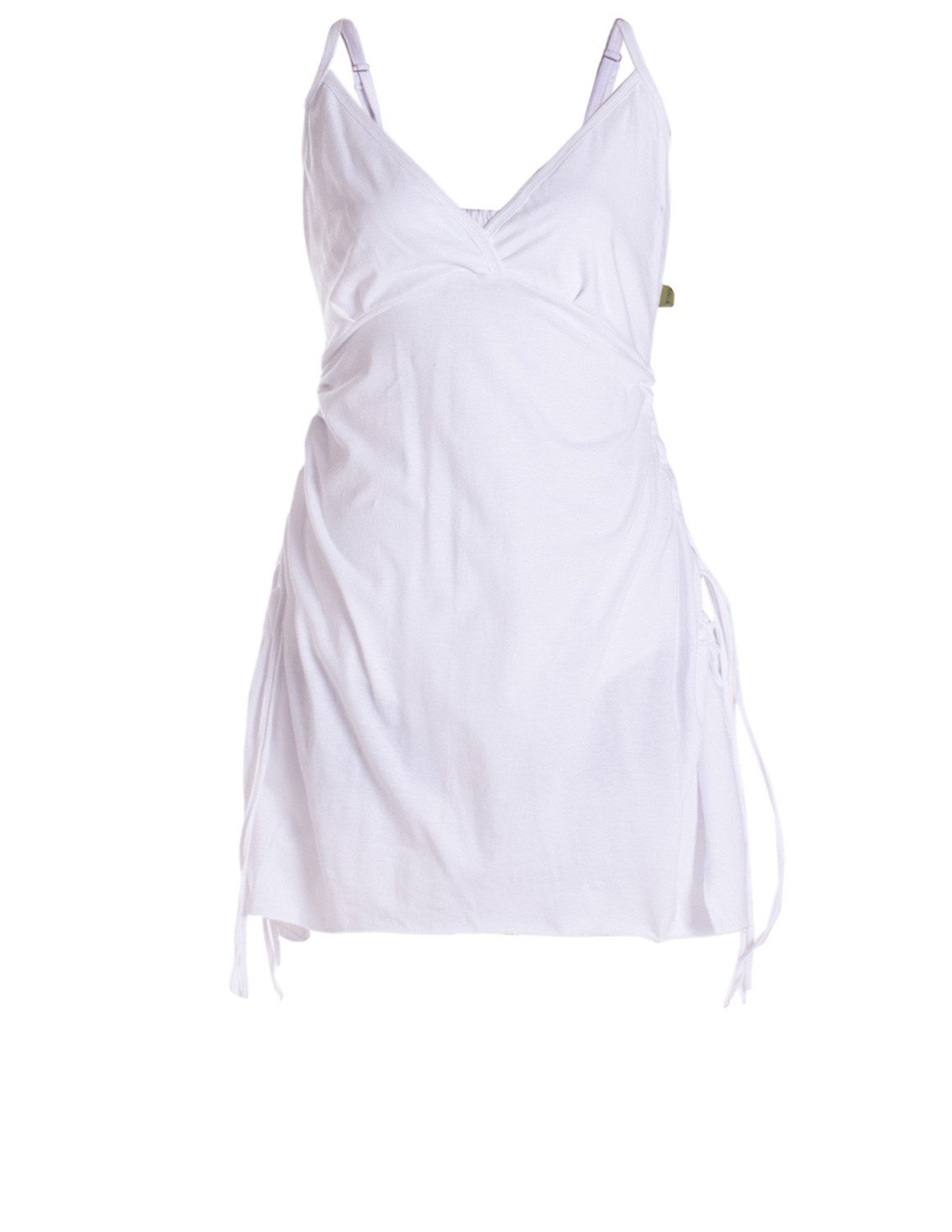 Vishes Sommerkleid Damen Bio-Baumwolle Spaghettiträger-Kleid Hippie, günstig online kaufen