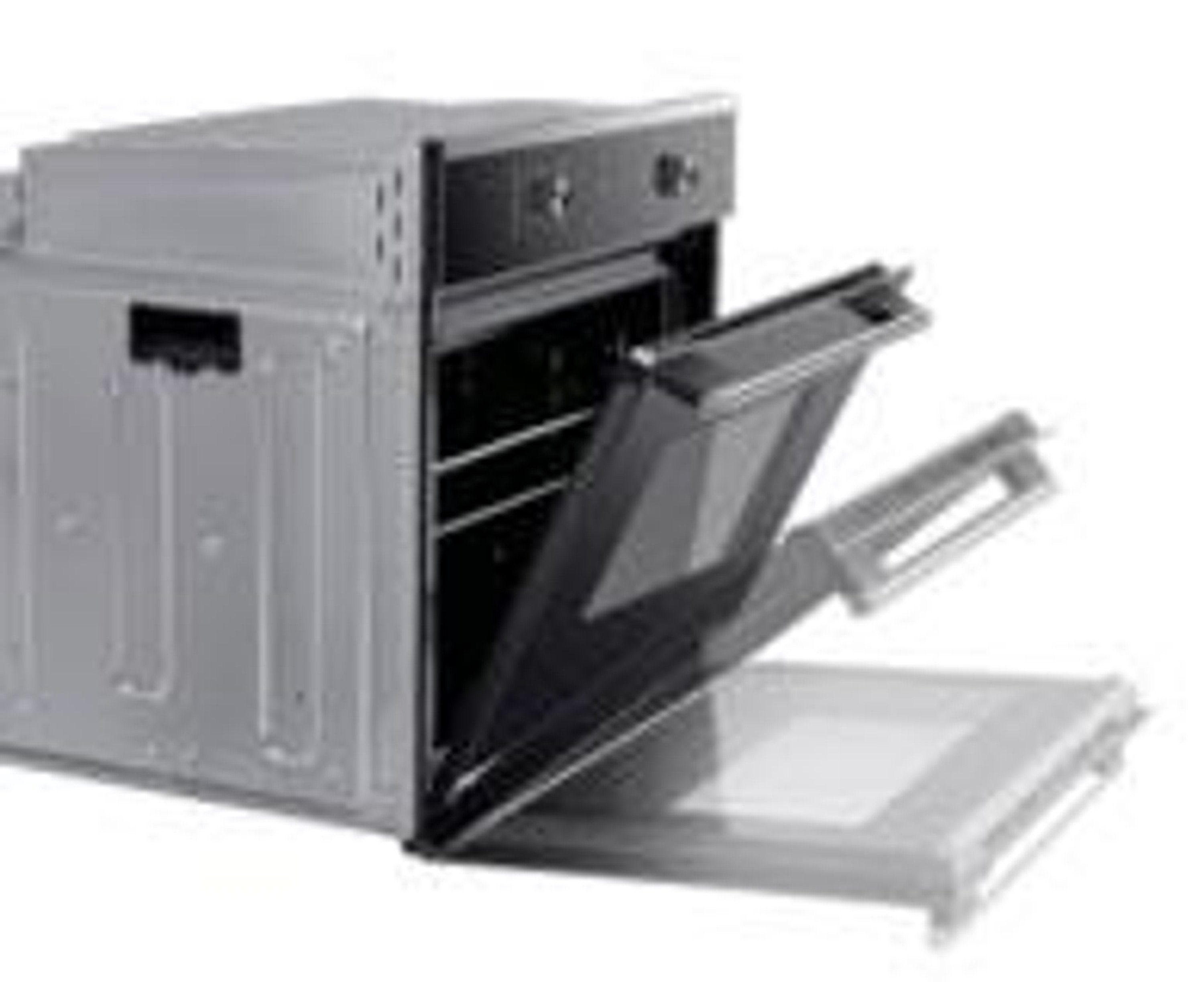 Midea Einbaubackofen 65P90E3IX, mit Teleskopauszug, 9 Programme