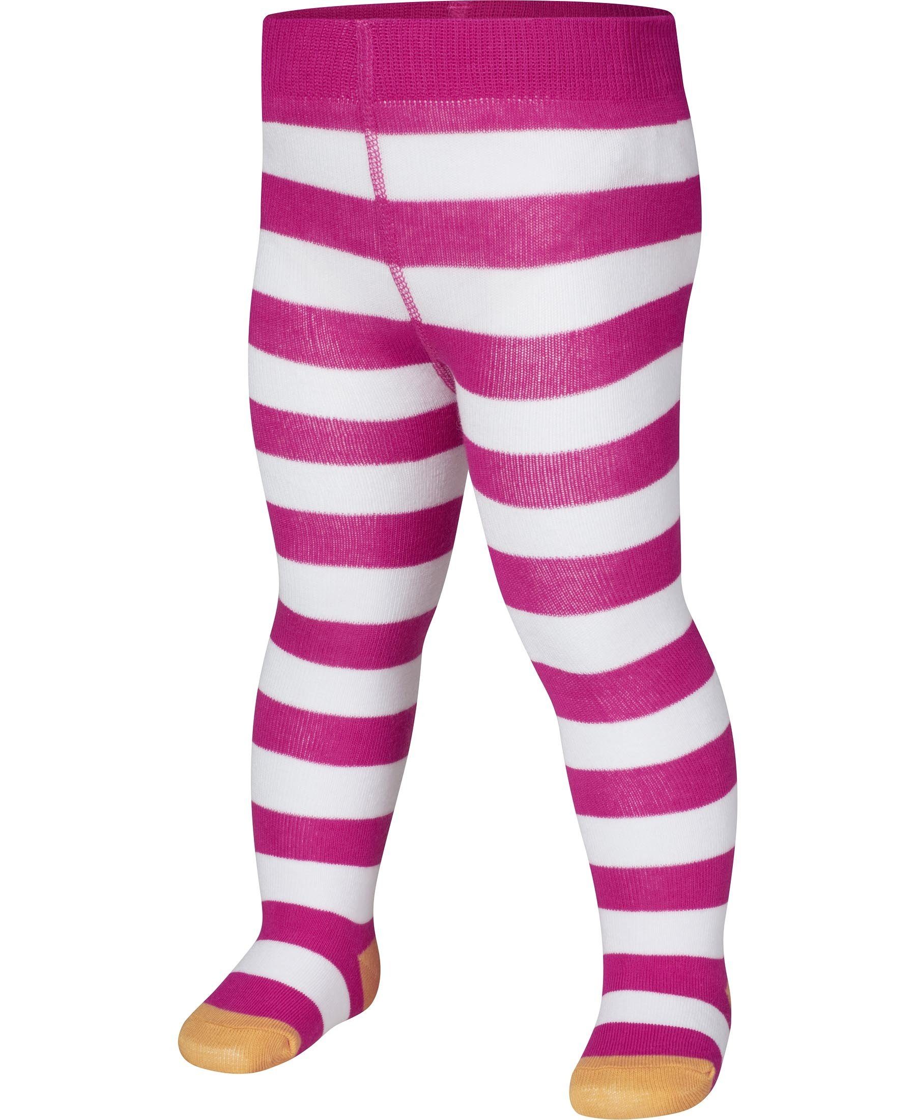 Strumpfhose Strumpfhose Blockringel pink
