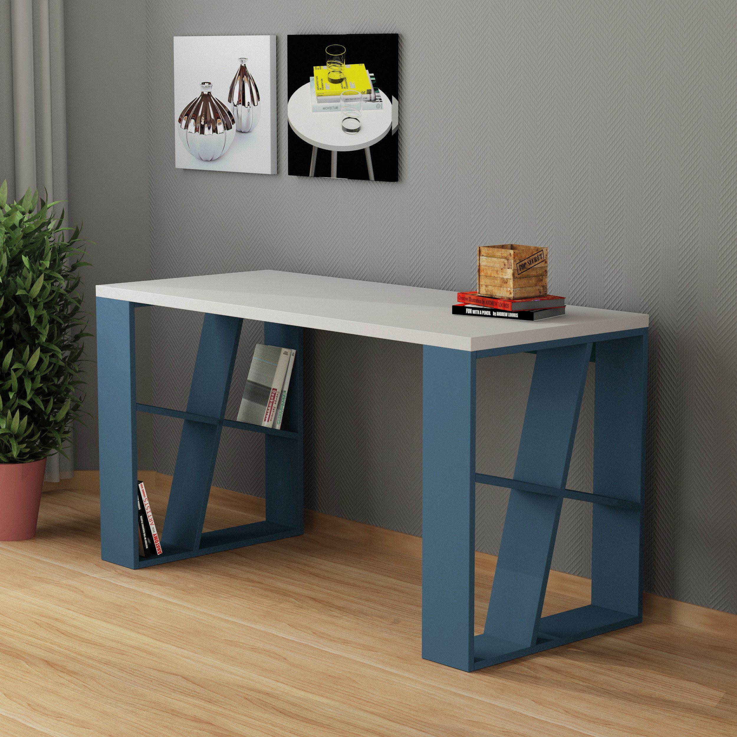 Decortie Schreibtisch Honey (1 Tisch), Moderner günstig online kaufen