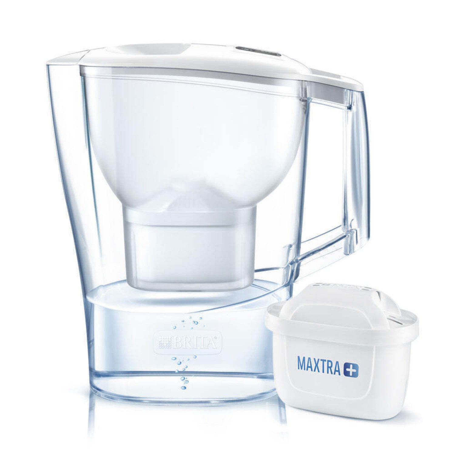 Wasserfilter Brita Aluna Cool Wasserfilter 2,4L weiß inkl. 1x Maxtra PRO