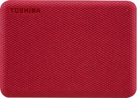 Toshiba Canvio Advance 4TB Red 2020 externe HDD-Festplatte (4 TB) 2,5"
